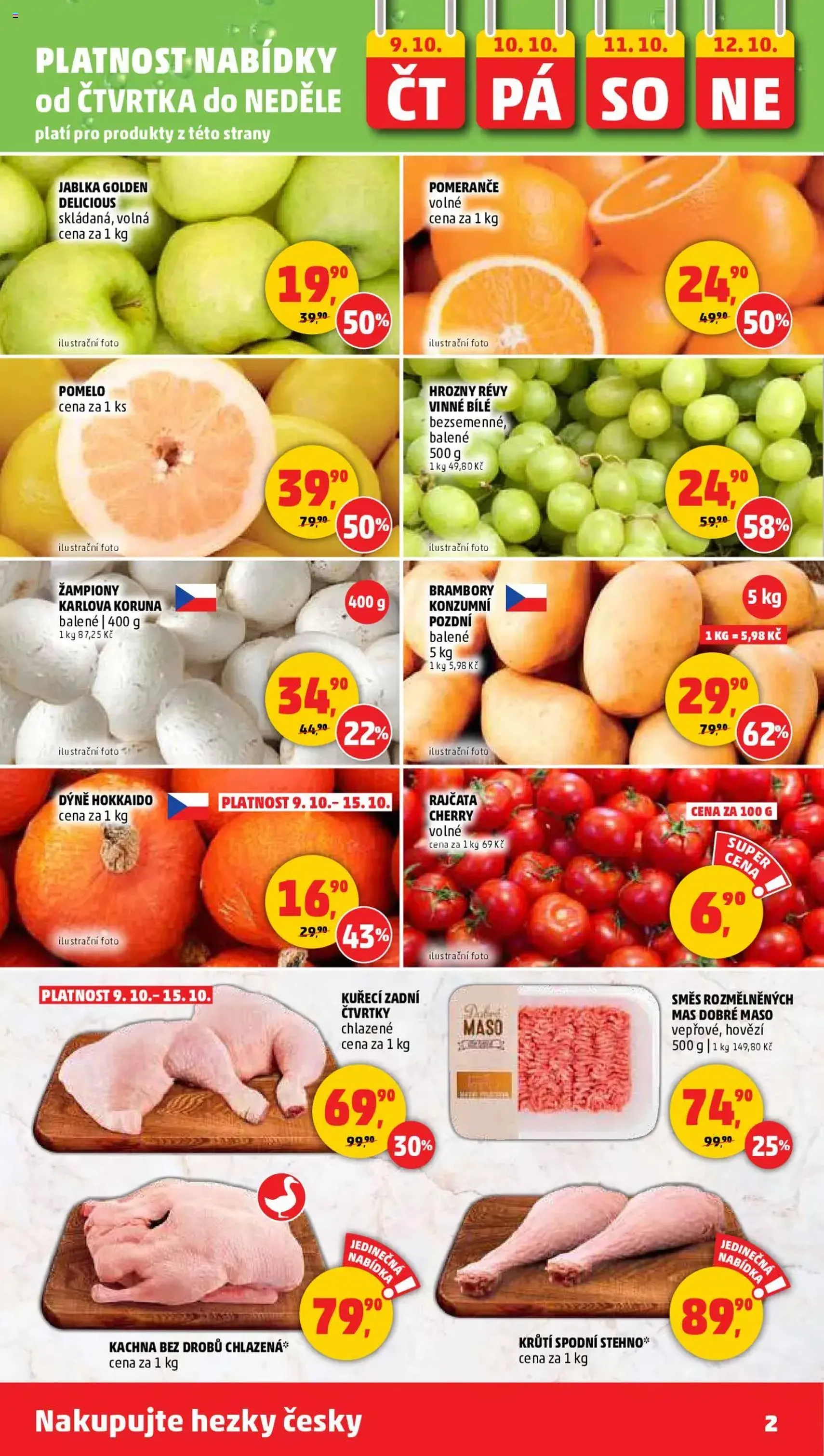 Penny Market leták - Čtvrtečník - platný leták od 09.10.2025 strana 2 z 34