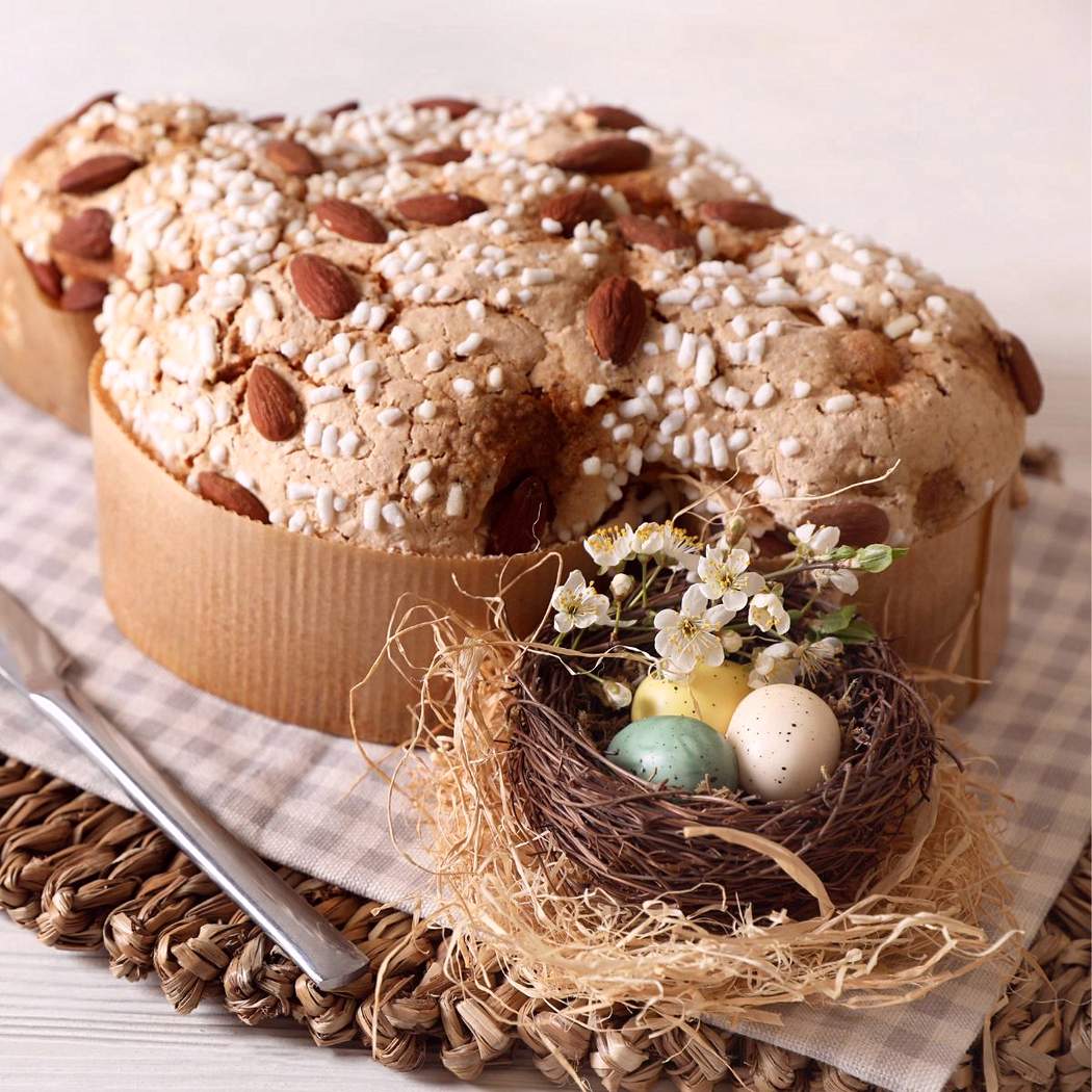 Colomba senza glutine e latticini