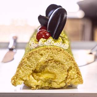 Previsualización de la receta Sabroso Brazo de gitano navideño