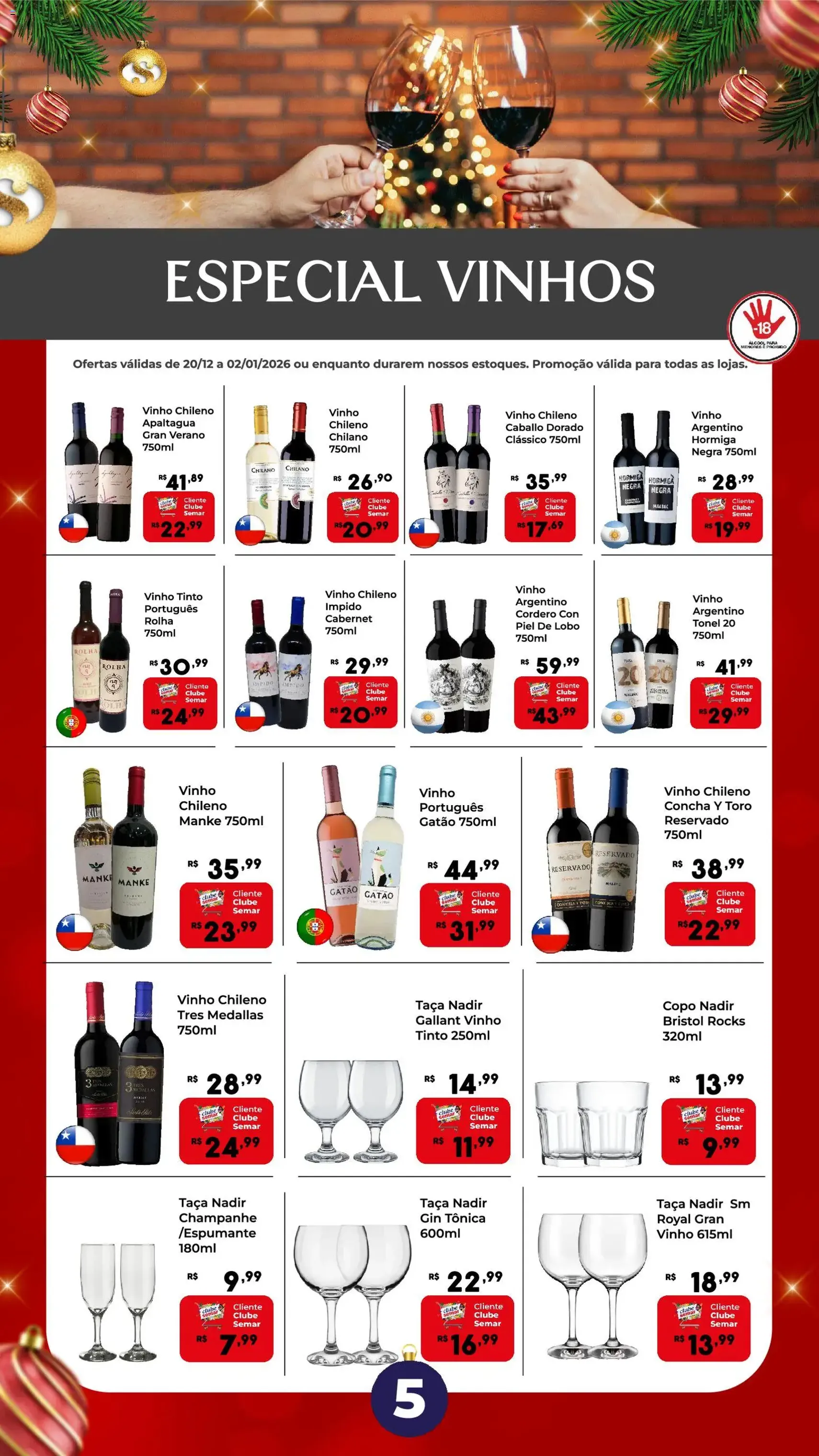 Semar Supermercado - Ofertas Revista Natal - folheto válido a partir de 20/12/2025 página 5 de 19