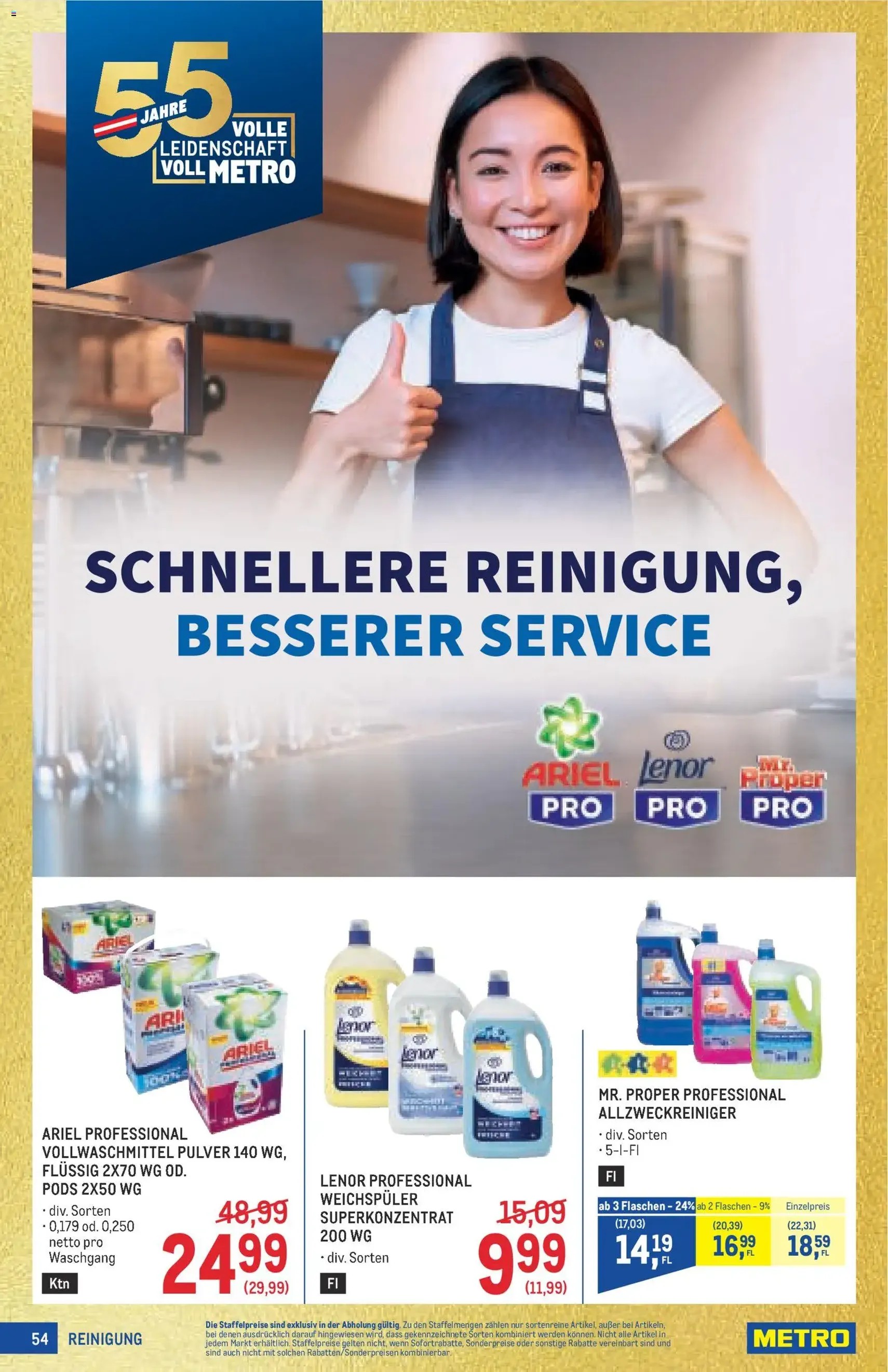 Metro angebote Profi - Gültiger Prospekt ab 09.07.2026, Seite 54 von insgesamt 64