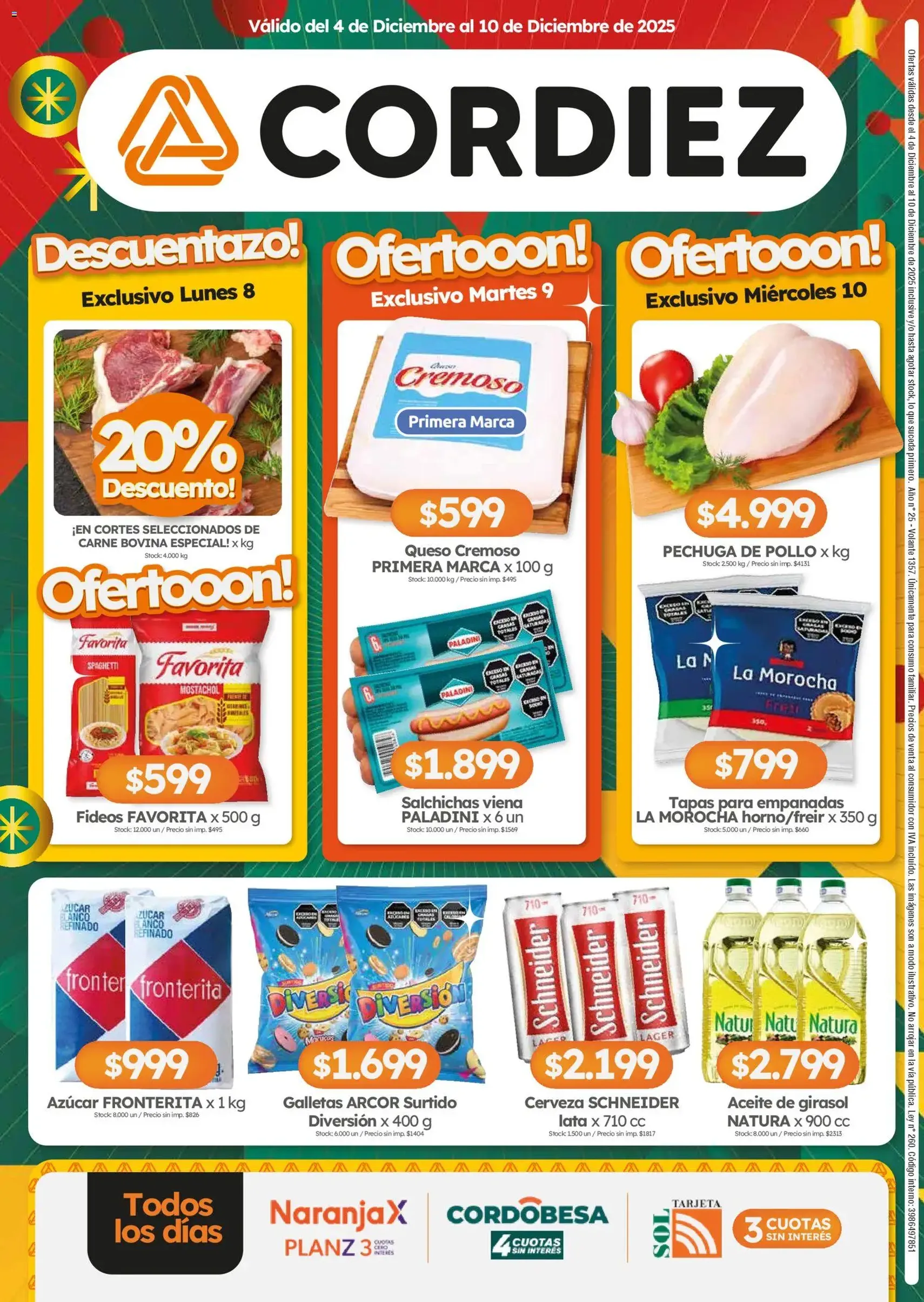 Cordiez ofertas - folleto válido desde 04/12/2025 página 12 de 12
