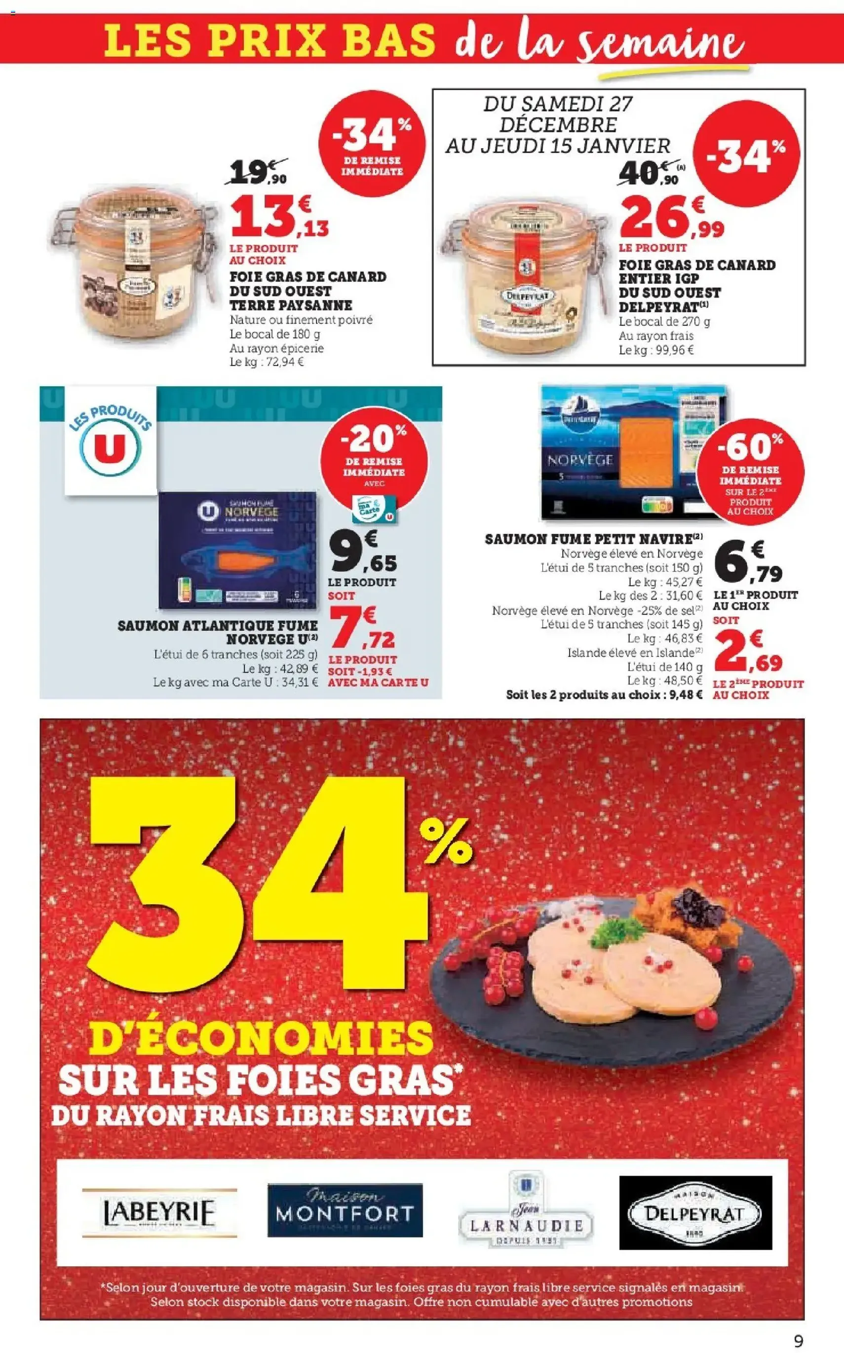 Super U catalogue - brochure valable à partir du 27/12/2025, page 9 sur 36