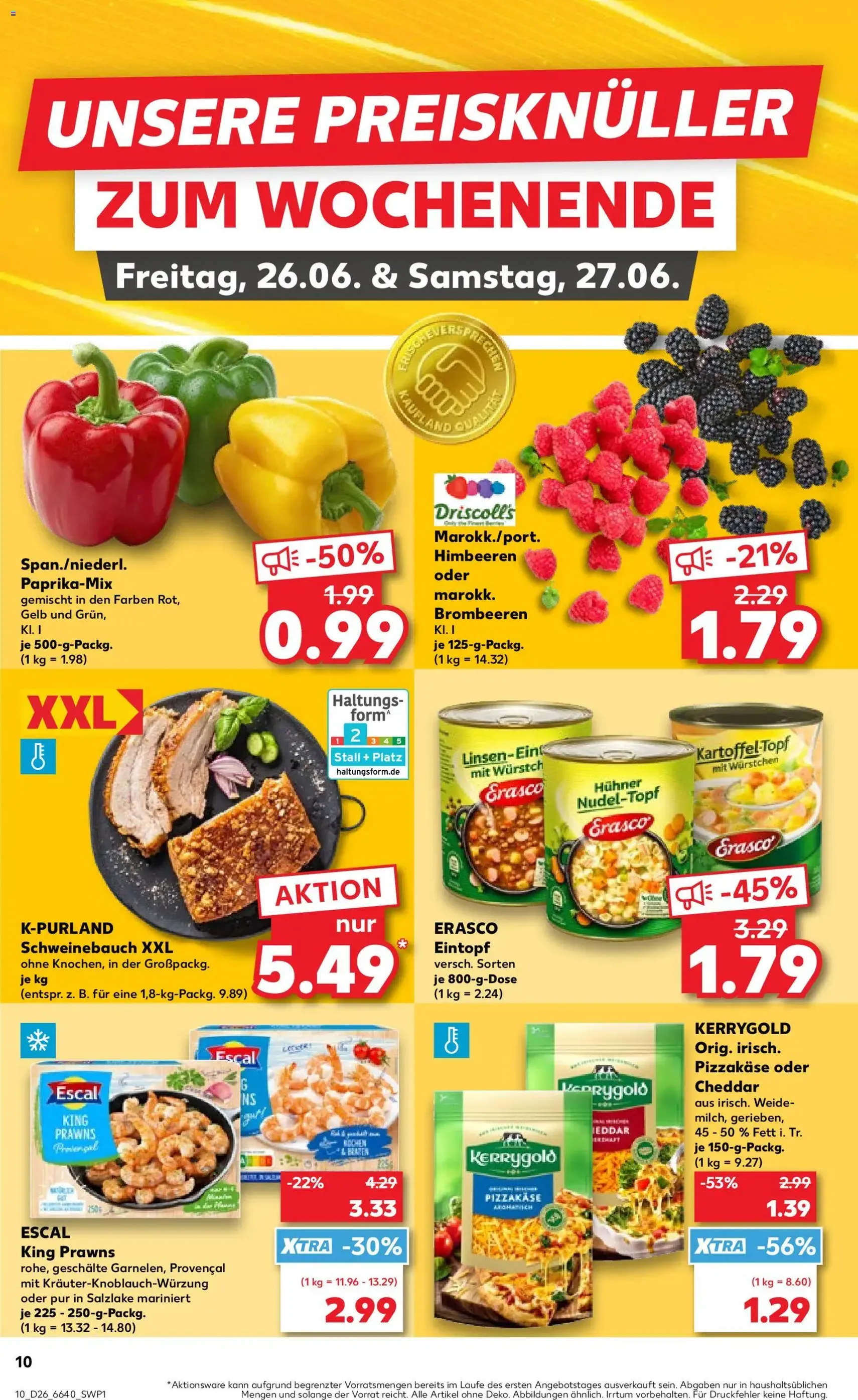 Kaufland Prospekt - Gültiger Prospekt ab 25.06.2026, Seite 10 von insgesamt 58