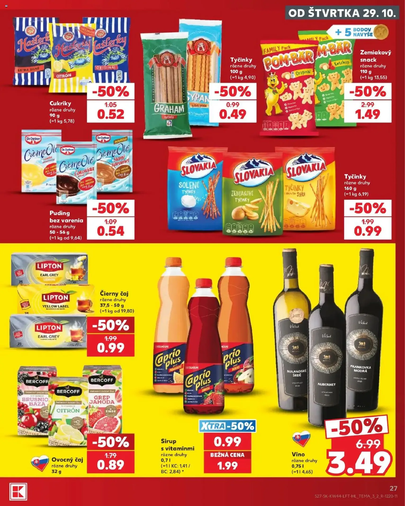 Kaufland leták - platný leták od 29.10.2026 strana 27 z 78
