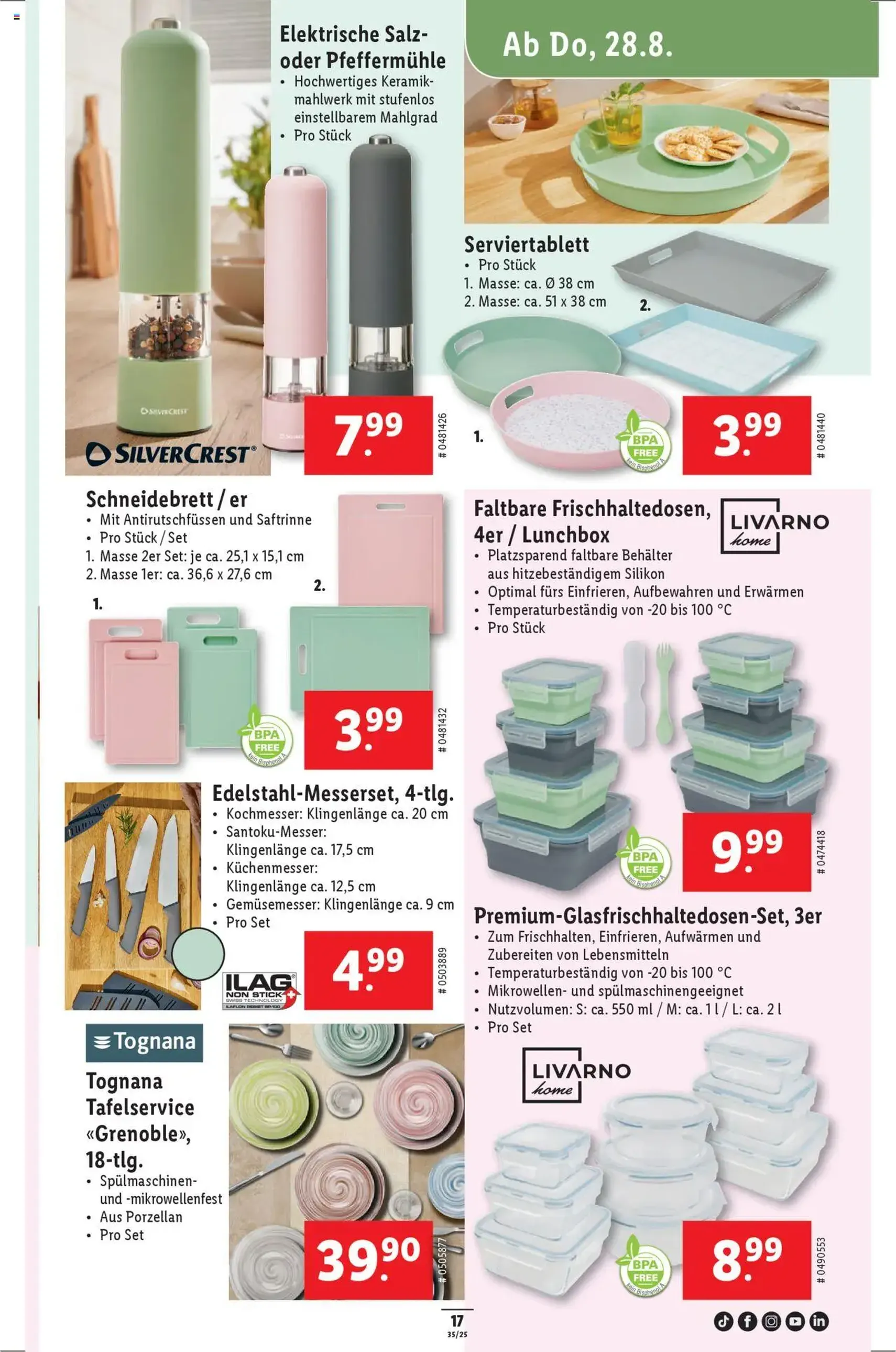 Lidl Aktionen - Gültiger Prospekt ab 28.08.2025, Seite 19 von insgesamt 34 Lidl Aktionen - Gültiger Prospekt ab 28.08.2025, Seite 19 von insgesamt 34