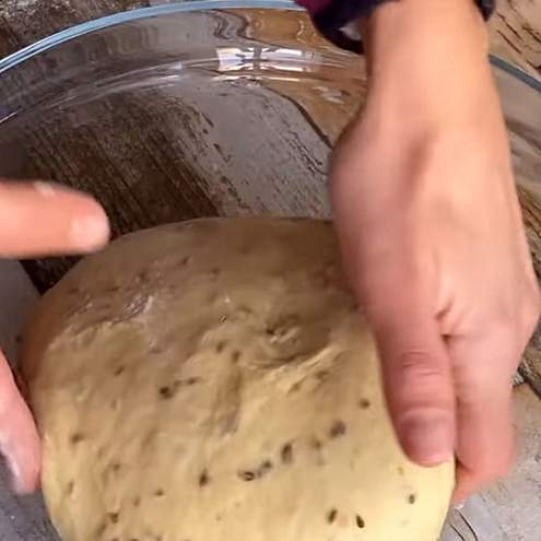 Schiacciata di pasqua soffice - procedimento 1