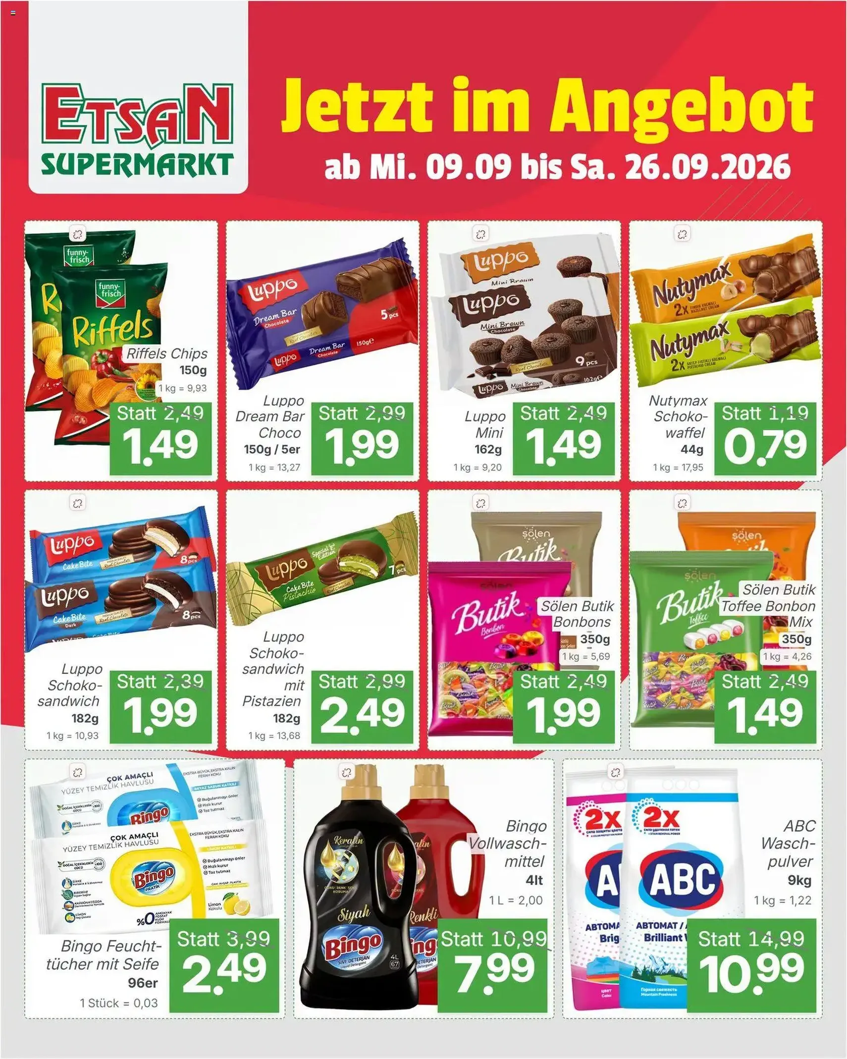 ETSAN Flugblatt - Gültiger Prospekt ab 09.09.2026, Seite 5 von insgesamt 5