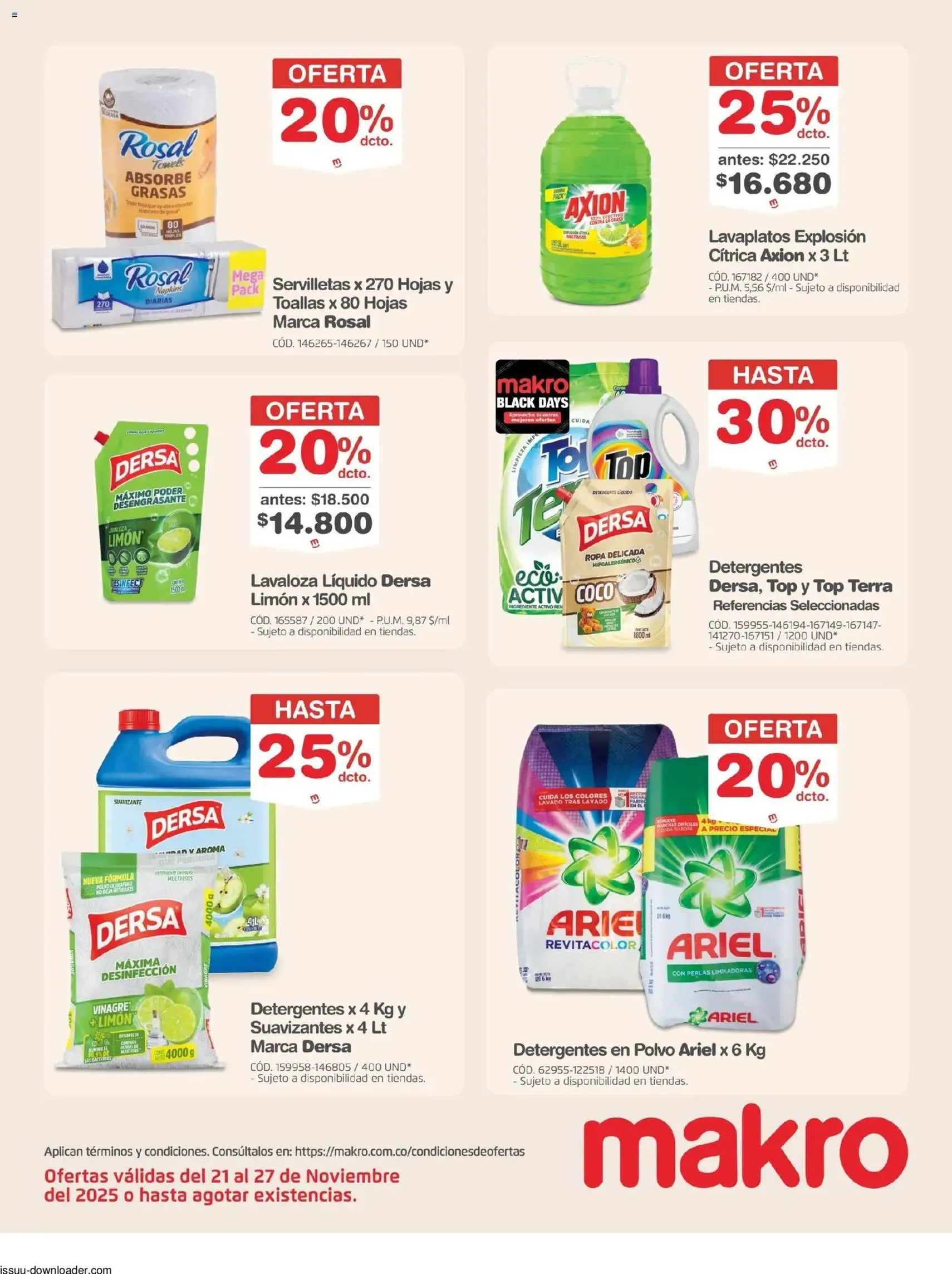Makro - Ofertas Temporada - folleto válido desde 21/11/2025 página 27 de 33