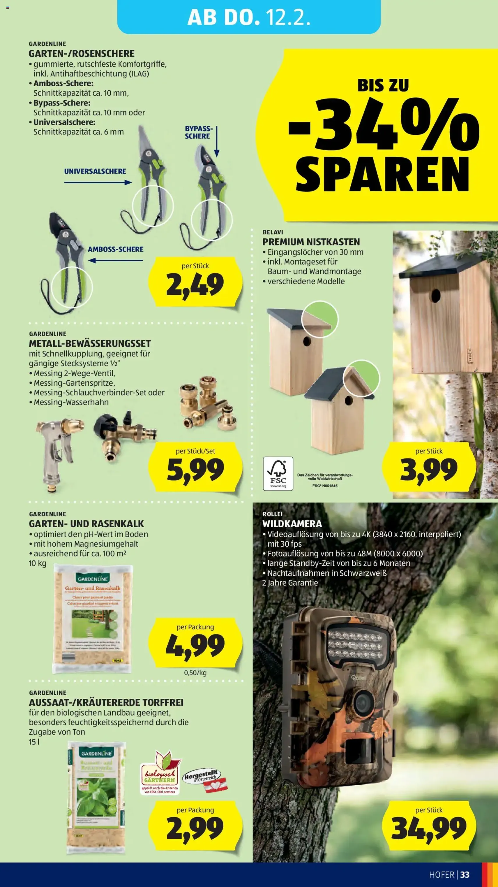 Hofer Flugblatt - Gültiger Prospekt ab 06.02.2026, Seite 37 von insgesamt 43