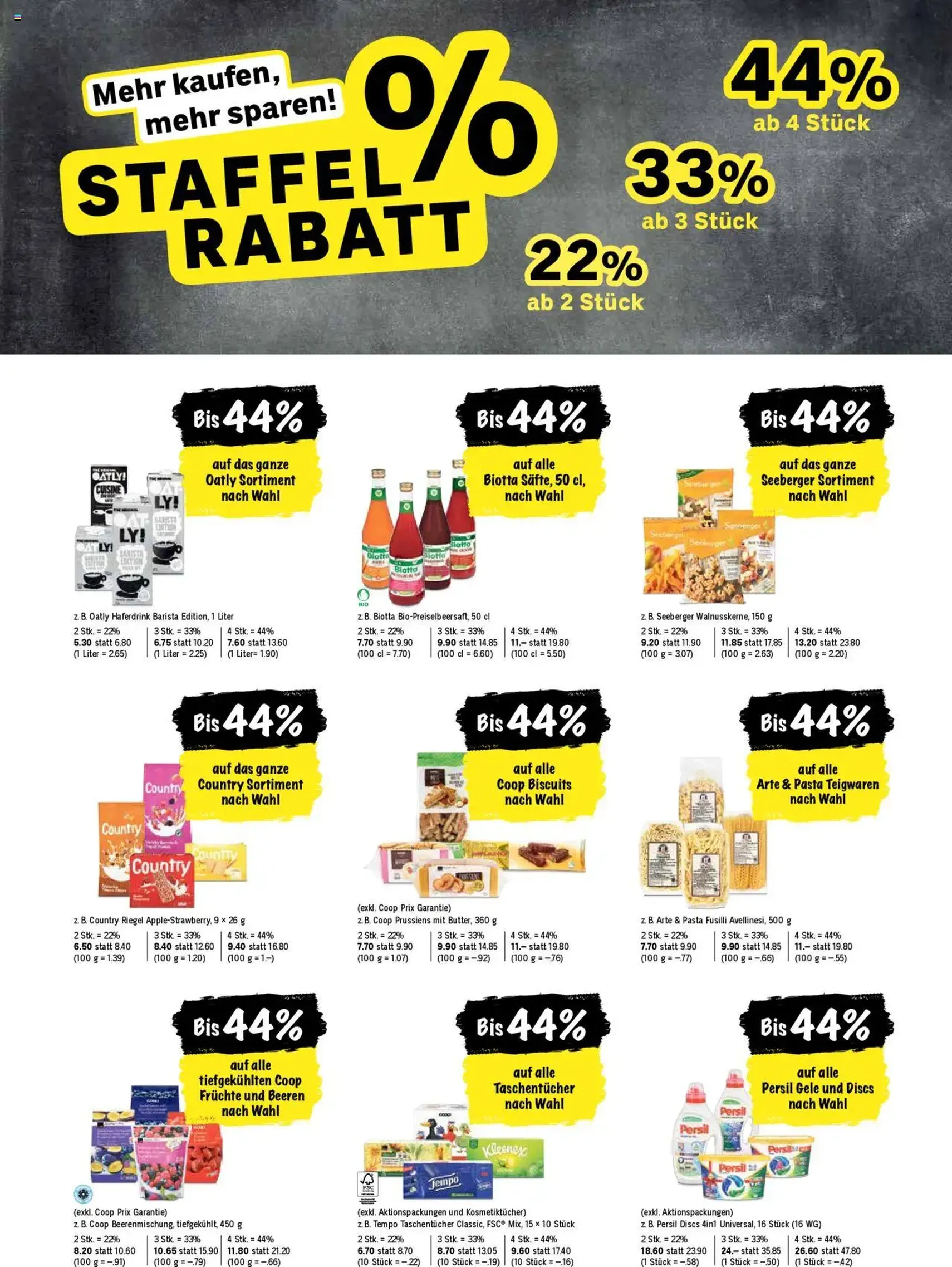Coop Aktionen - Gültiger Prospekt ab 02.10.2025, Seite 22 von insgesamt 28