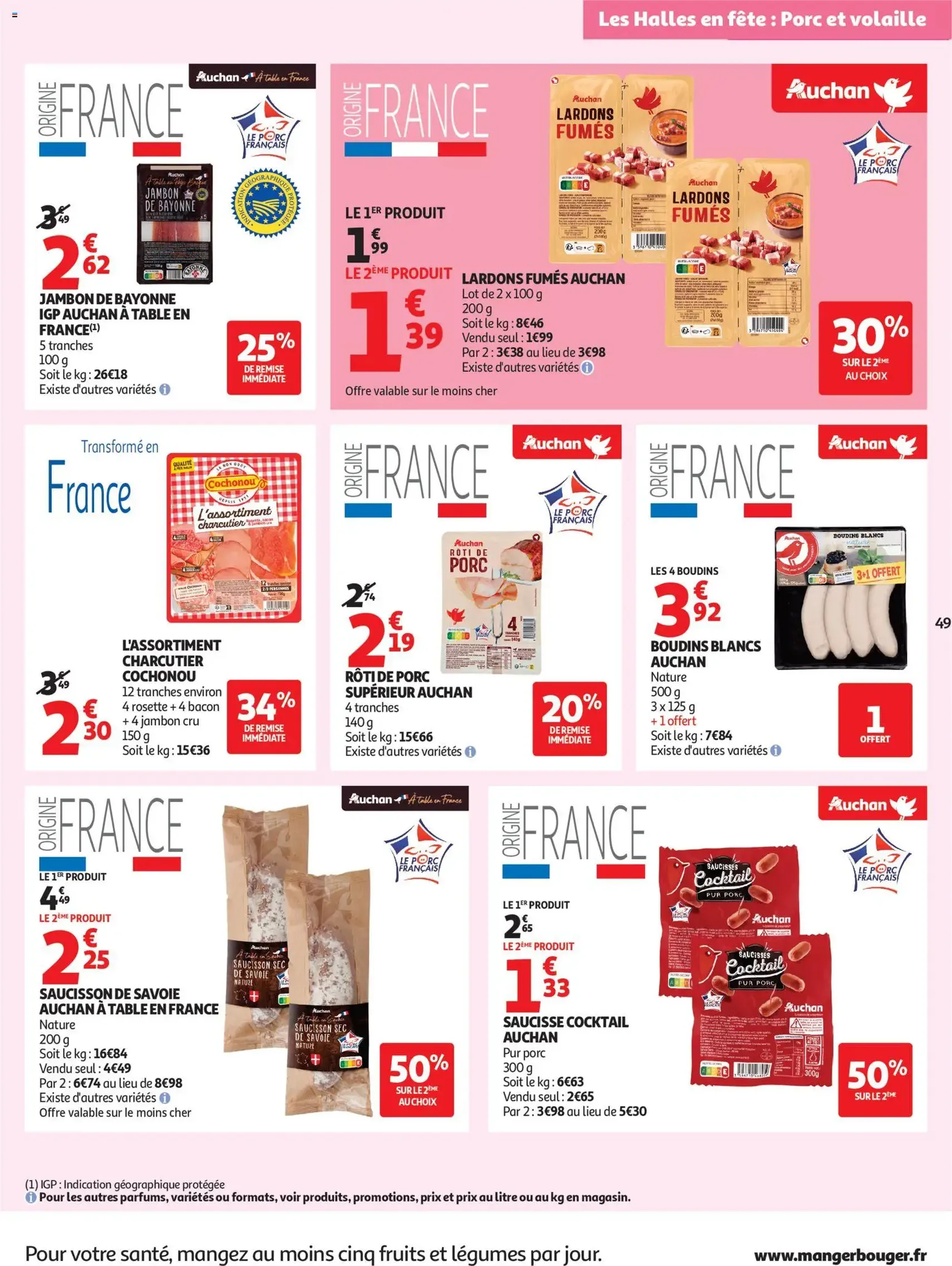 Auchan prospectus - brochure valable à partir du 27/01/2026, page 49 sur 58