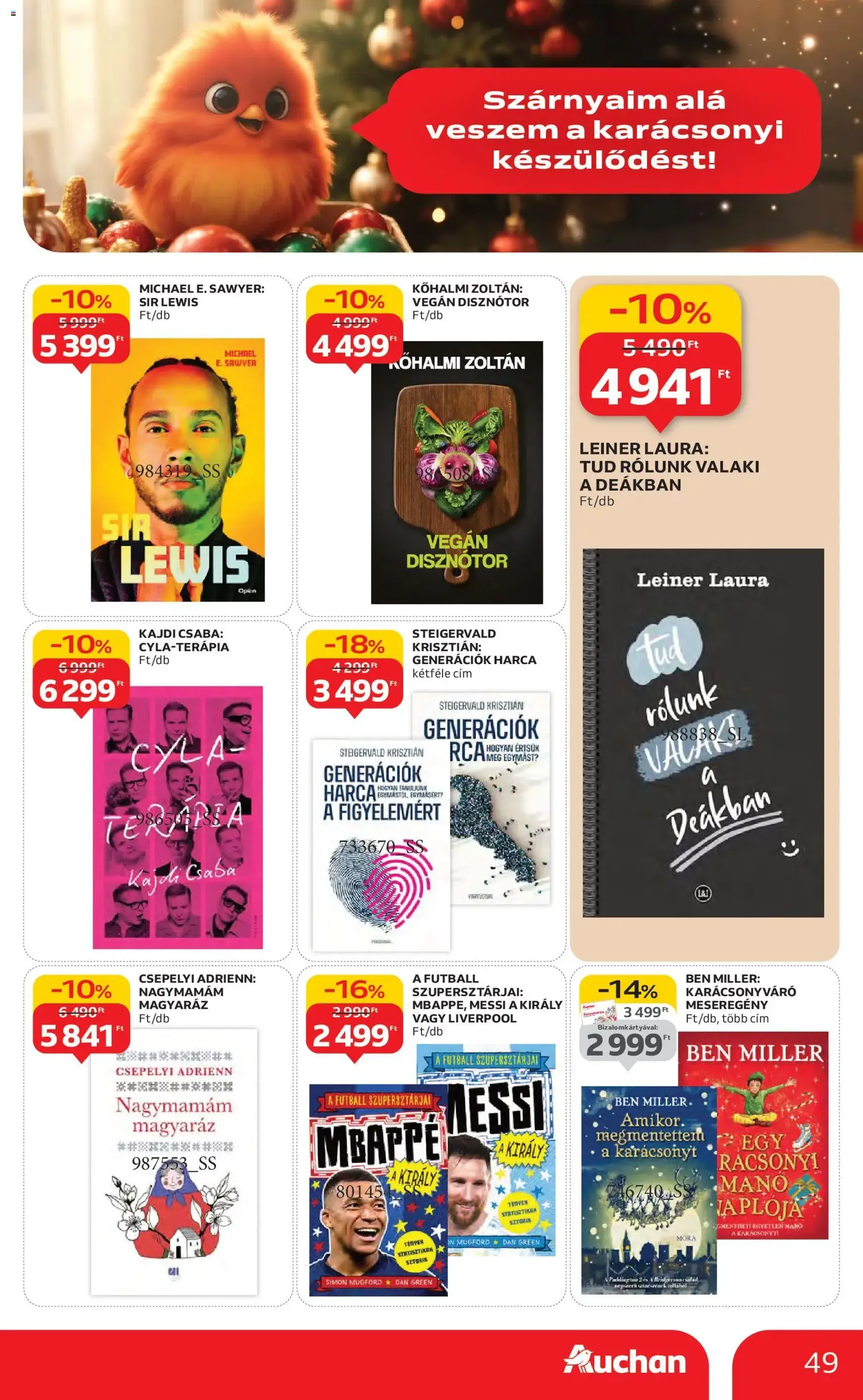 Auchan Akciós újság - 2025.11.06. érvényes szórólap 49 oldal 58 oldalból