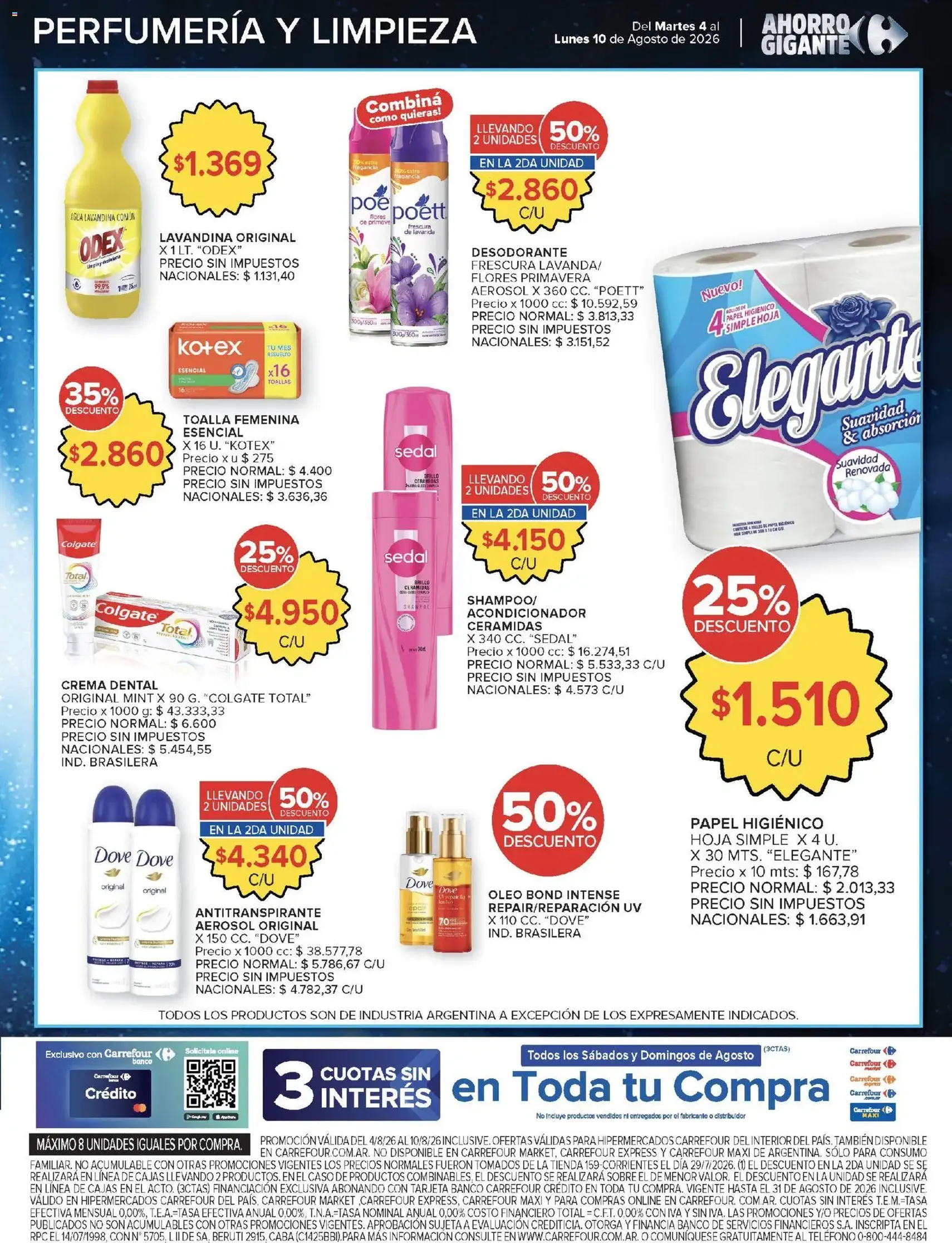 Carrefour ofertas - folleto válido desde 04/08/2026 página 15 de 55