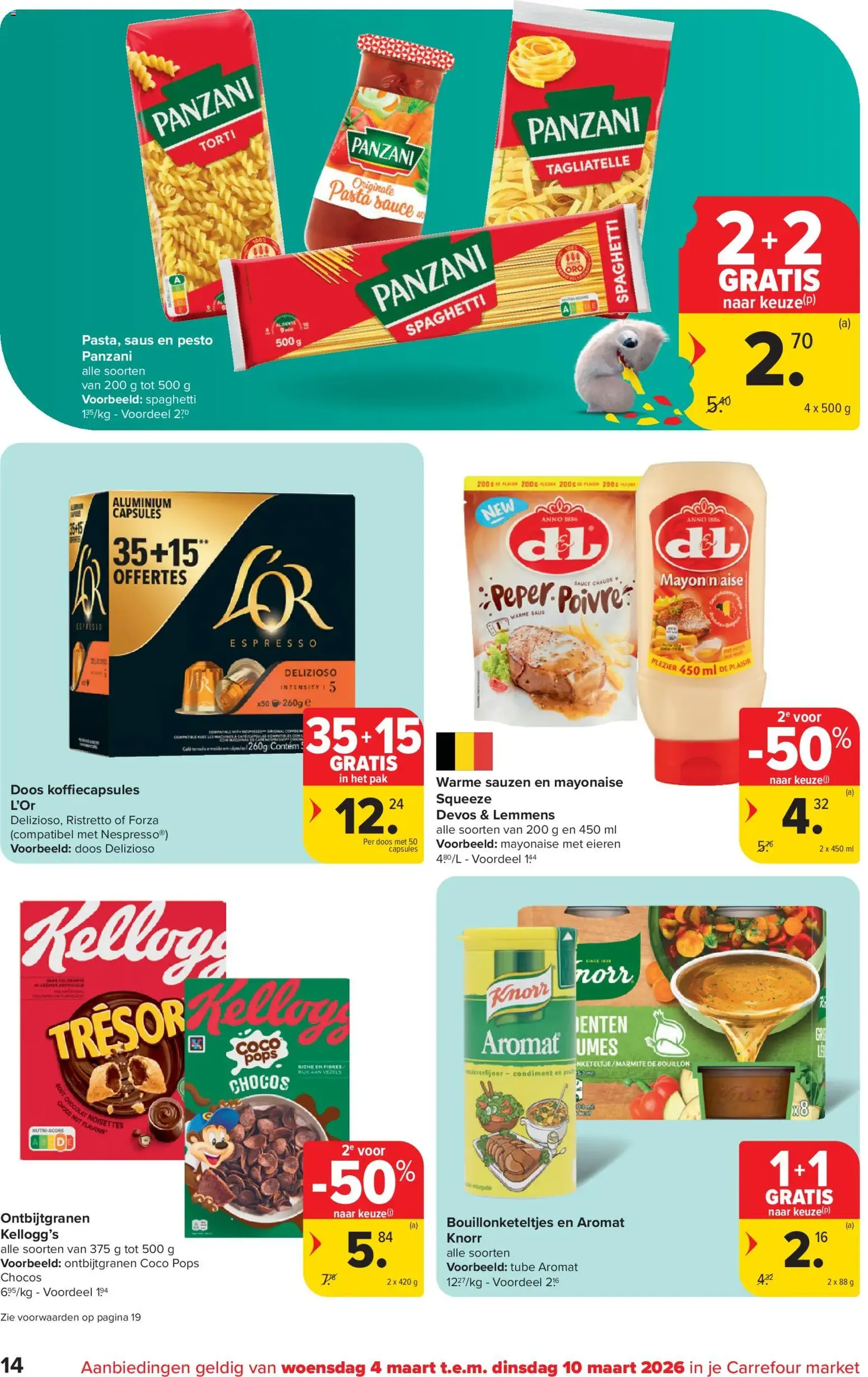 Carrefour market folder week 10 - geldige folder vanaf 04/03/2026 pagina 14 van 20