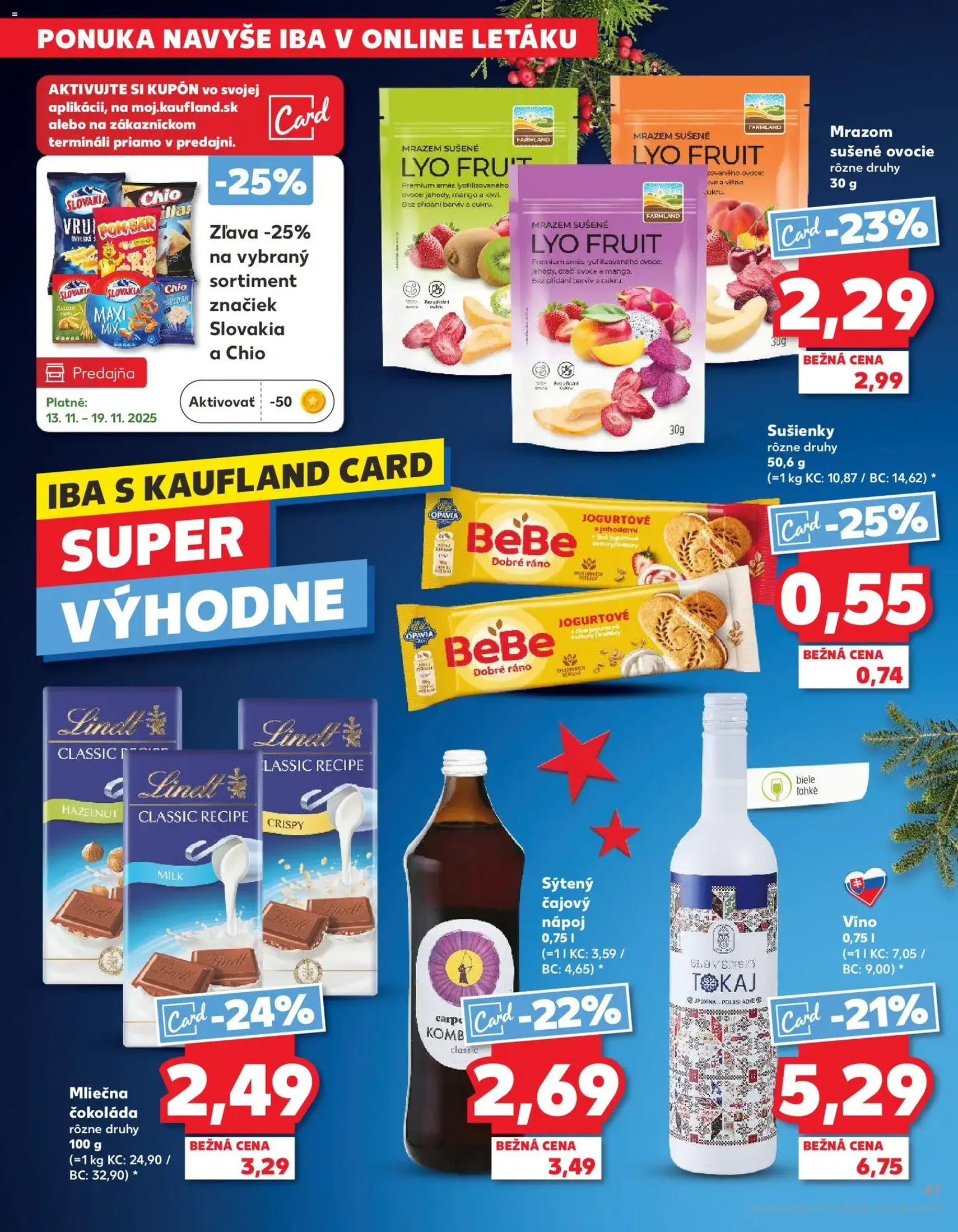 Kaufland leták - platný leták od 13.11.2025 strana 41 z 82