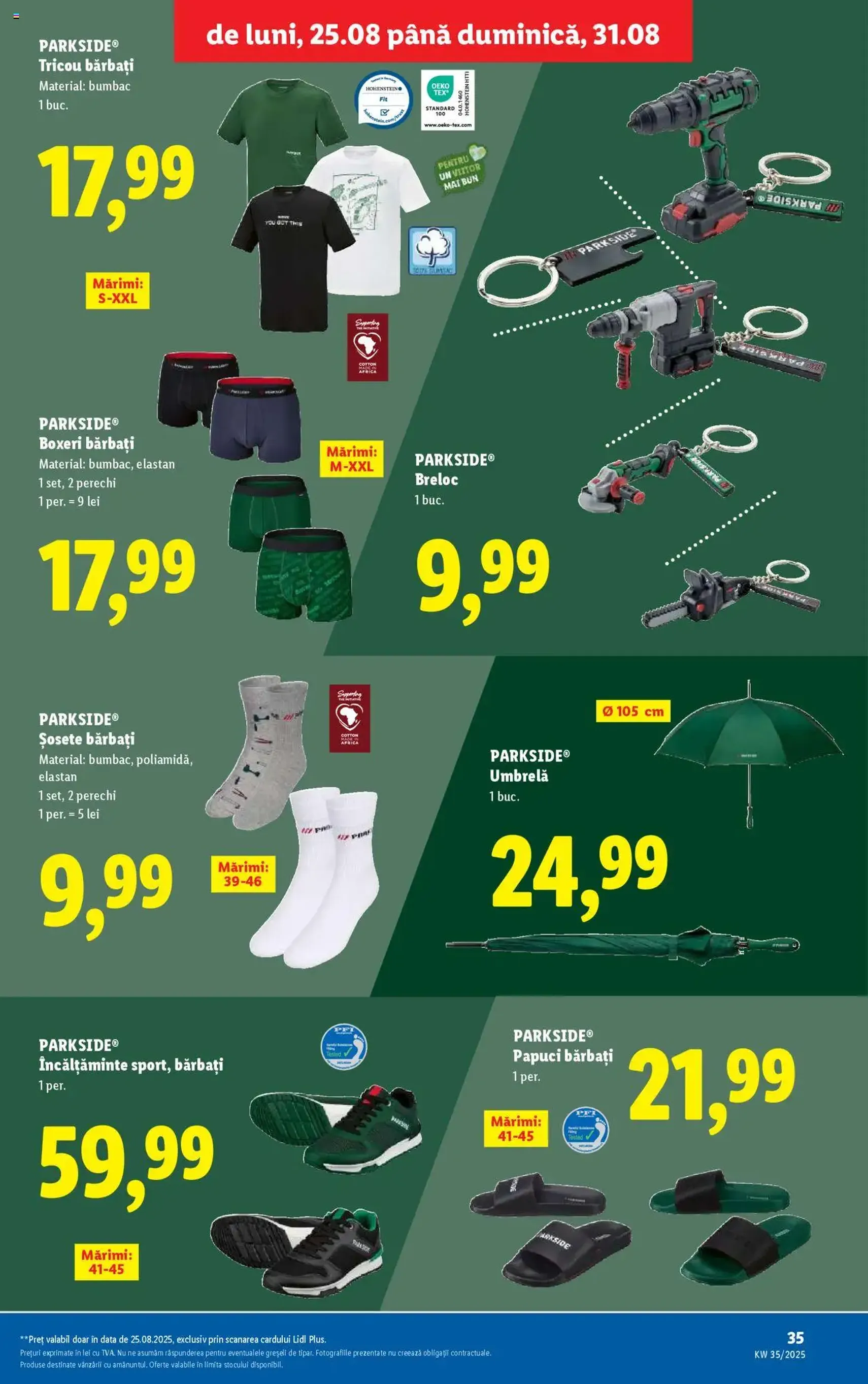 Catalog Lidl - cataloage valabile începând cu 25.08.2025 pagina 35 din 74 Catalog Lidl - cataloage valabile începând cu 25.08.2025 pagina 35 din 74