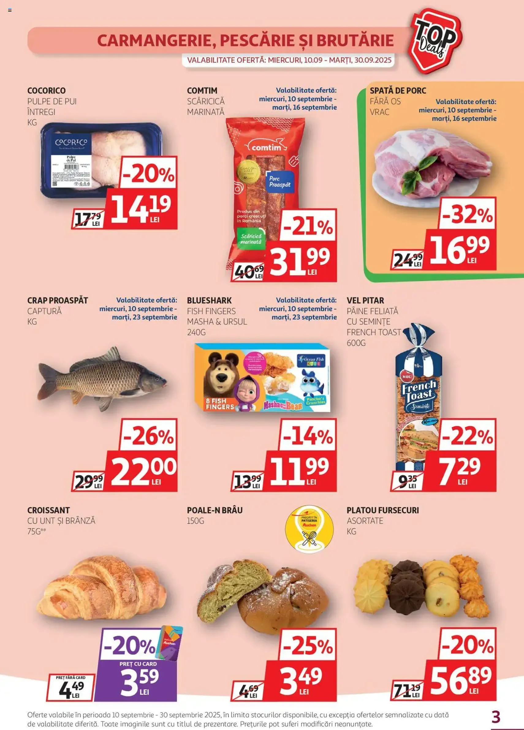 Catalog Auchan - cataloage valabile începând cu 10.09.2025 pagina 3 din 26 Catalog Auchan - cataloage valabile începând cu 10.09.2025 pagina 3 din 26
