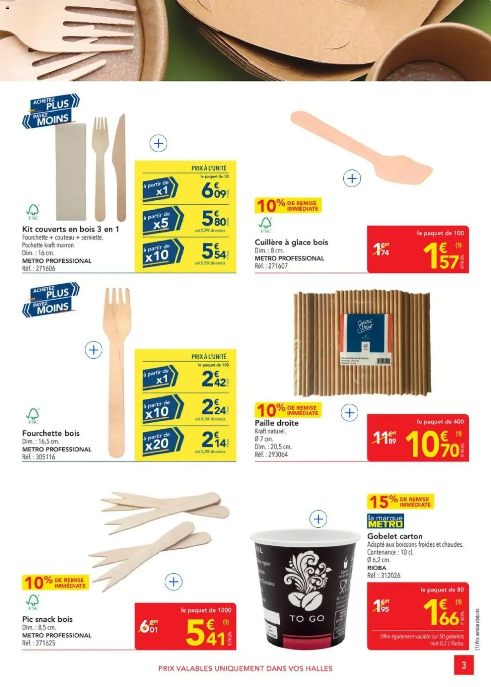 METRO catalogue - brochure valable à partir du 16/07/2026, page 3 sur 28