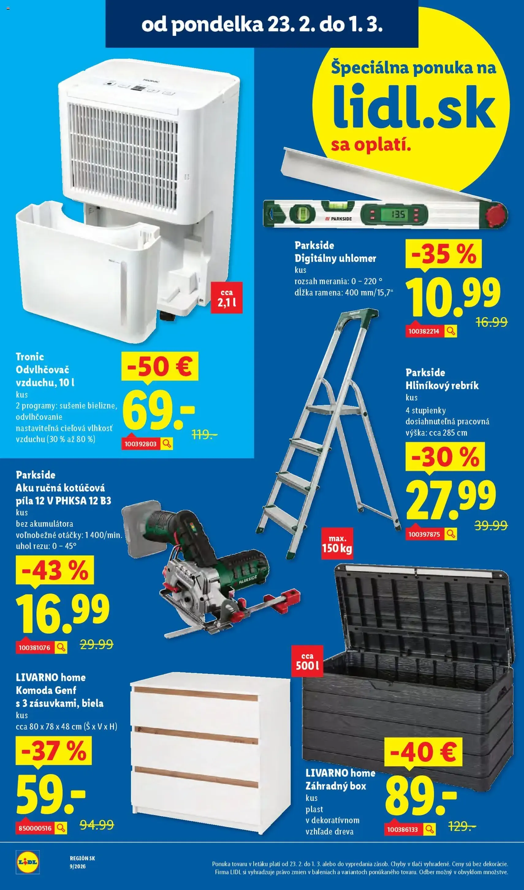 Lidl leták - platný leták od 26.02.2026 strana 92 z 96