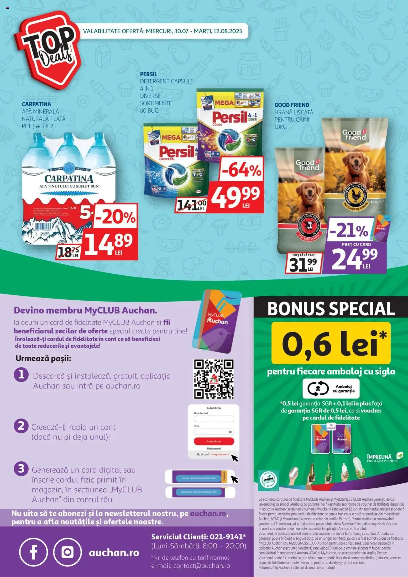 Catalog Auchan - cataloage valabile începând cu 30.07.2025 pagina 26 din 26 Catalog Auchan - cataloage valabile începând cu 30.07.2025 pagina 26 din 26