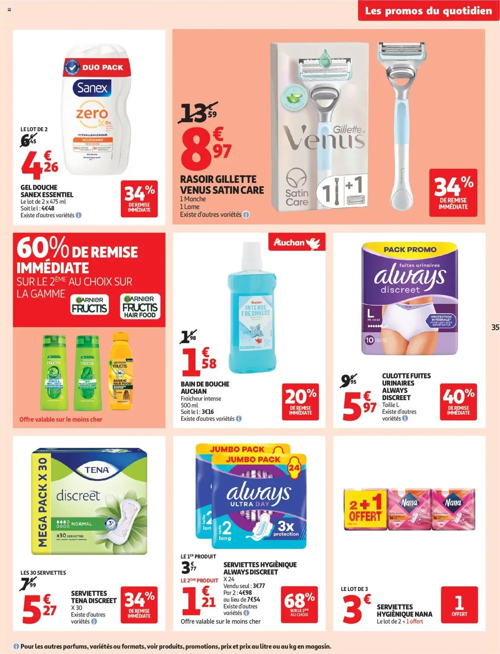 Auchan prospectus - brochure valable à partir du 29/07/2025, page 35 sur 49 Auchan prospectus - brochure valable à partir du 29/07/2025, page 35 sur 49