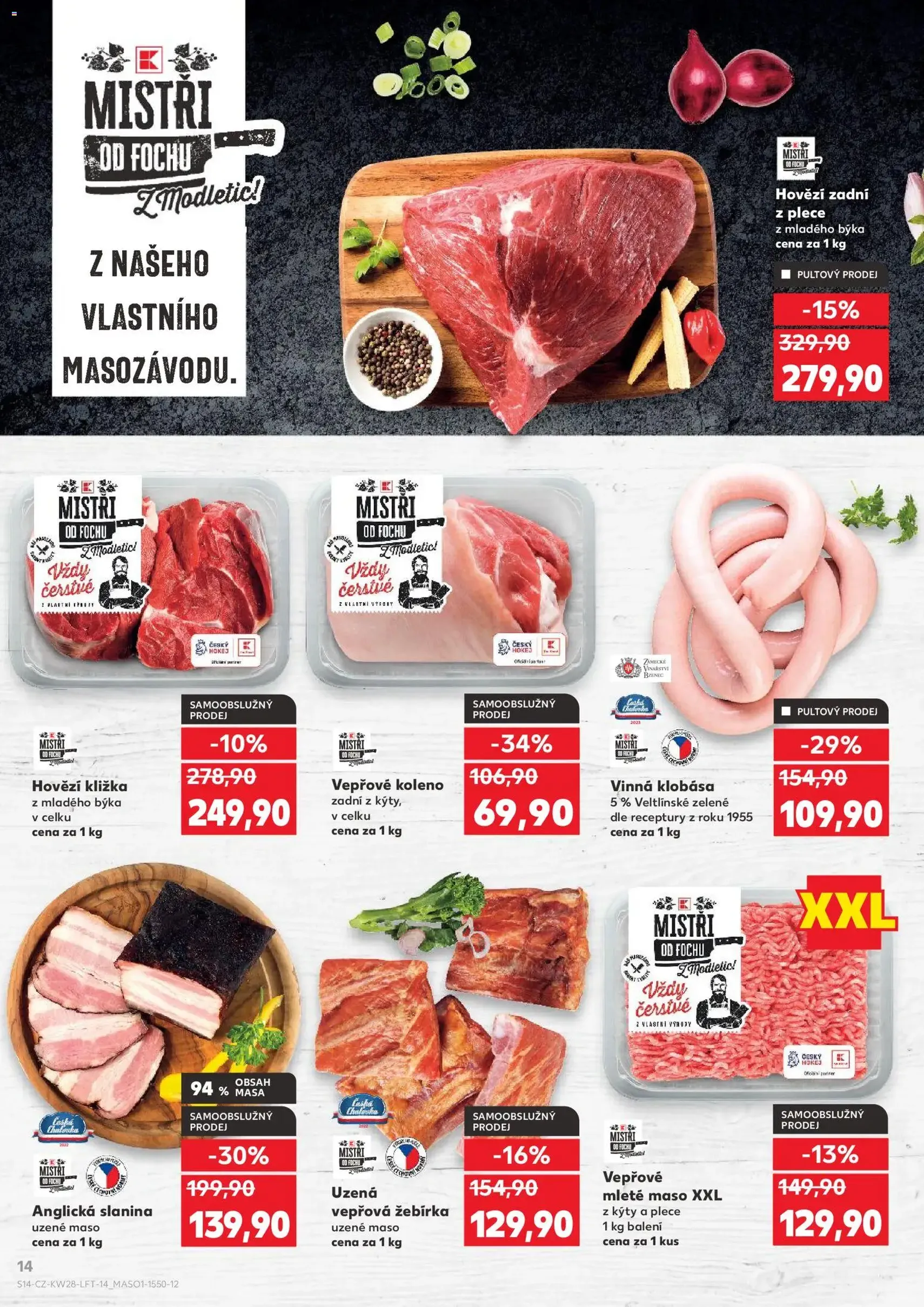 Kaufland leták - platný leták od 08.07.2026 strana 14 z 54