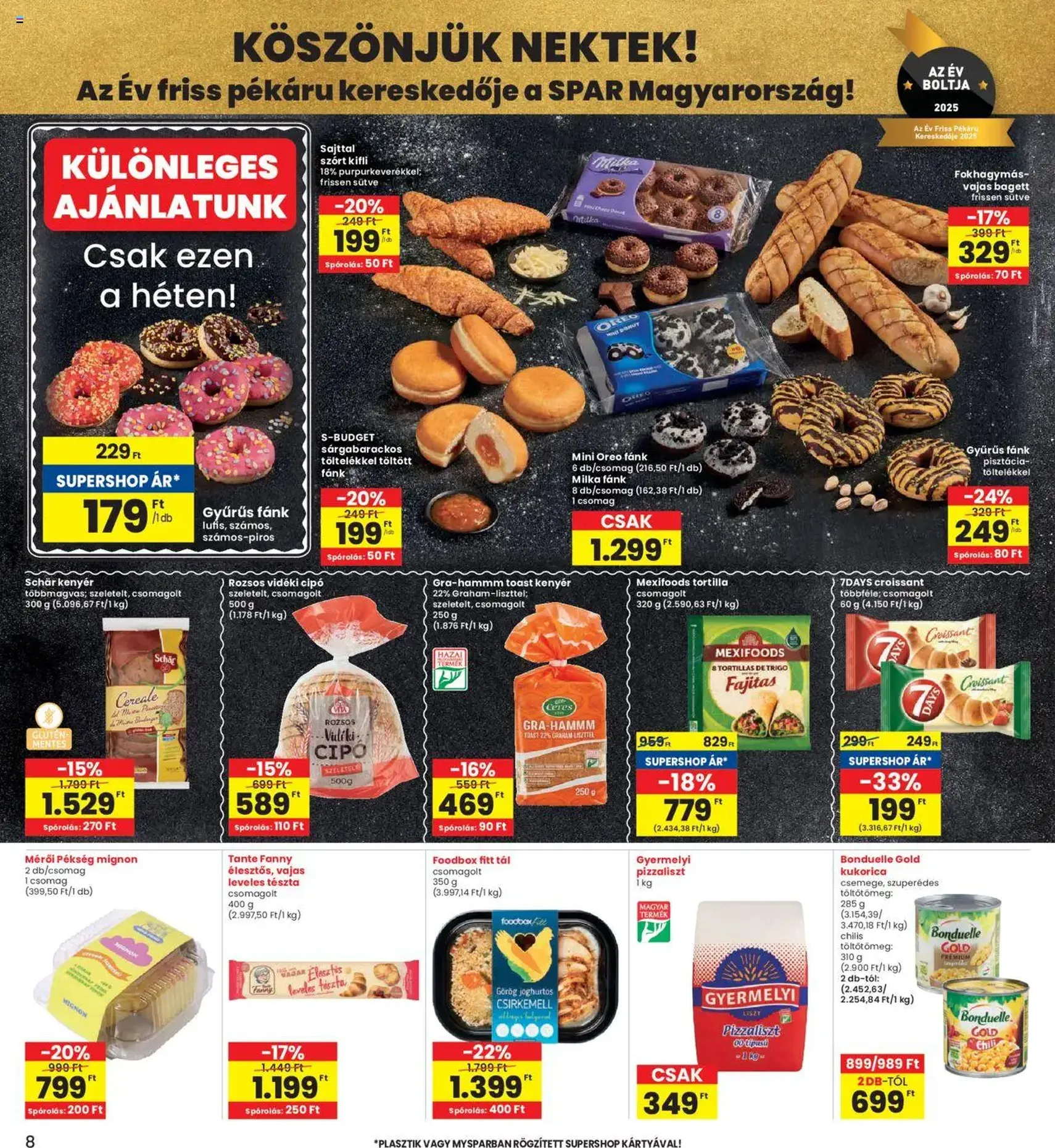 Interspar Akciós újság - 2025.08.28. érvényes szórólap 8 oldal 20 oldalból Interspar Akciós újság - 2025.08.28. érvényes szórólap 8 oldal 20 oldalból
