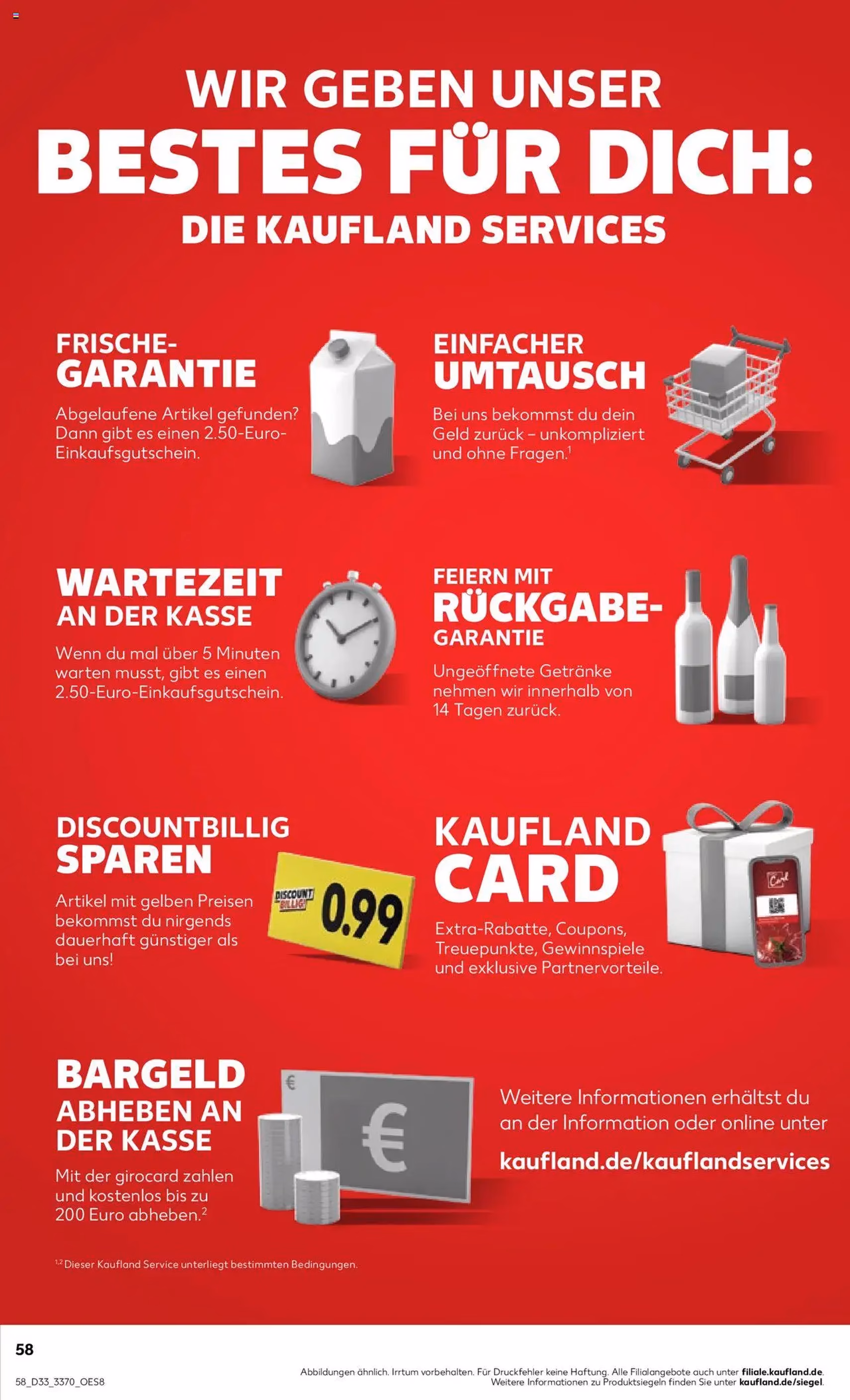 Kaufland Prospekt - Gültiger Prospekt ab 14.08.2025, Seite 58 von insgesamt 58 Kaufland Prospekt - Gültiger Prospekt ab 14.08.2025, Seite 58 von insgesamt 58