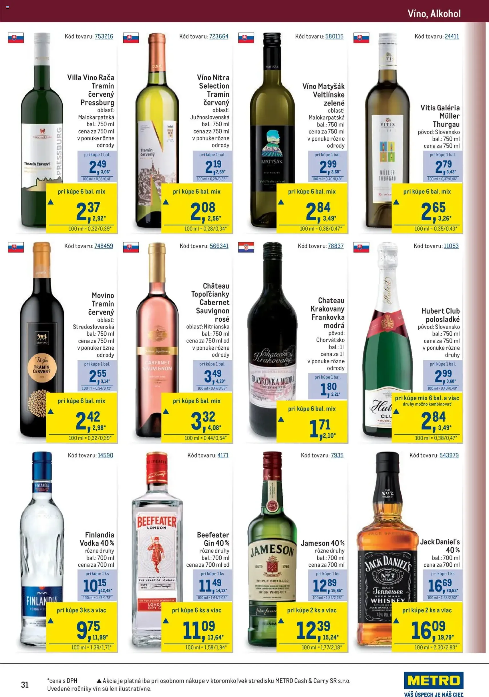 Metro maloobchod - platný leták od 25.02.2026 strana 31 z 40