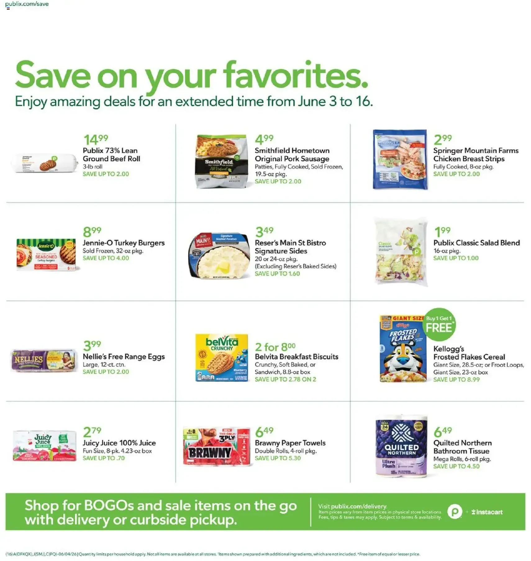 Publix Weekly Ad - valid flyer from 06/03/2026, page 16 of 16