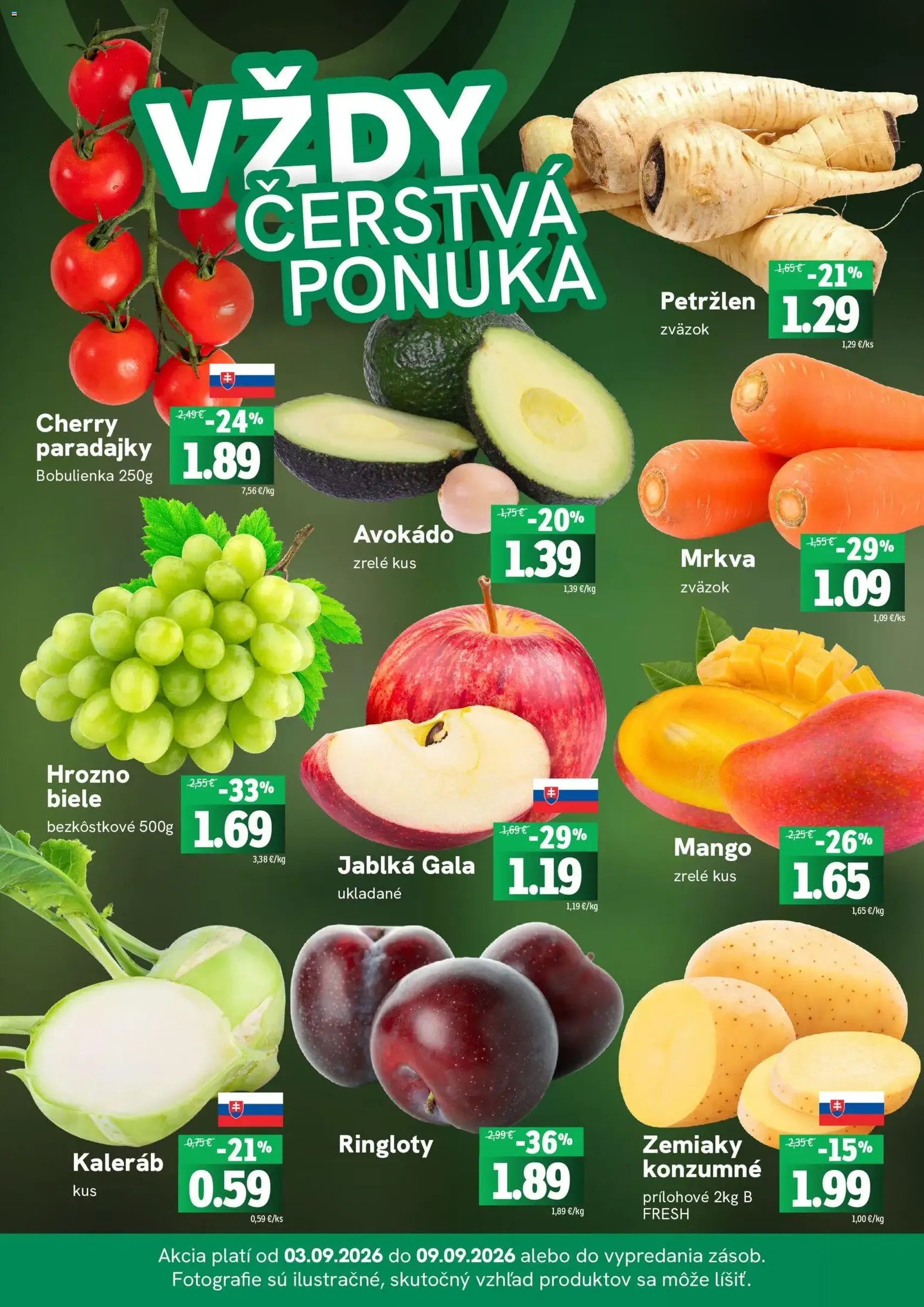 Fresh leták - platný leták od 03.09.2026 strana 3 z 4