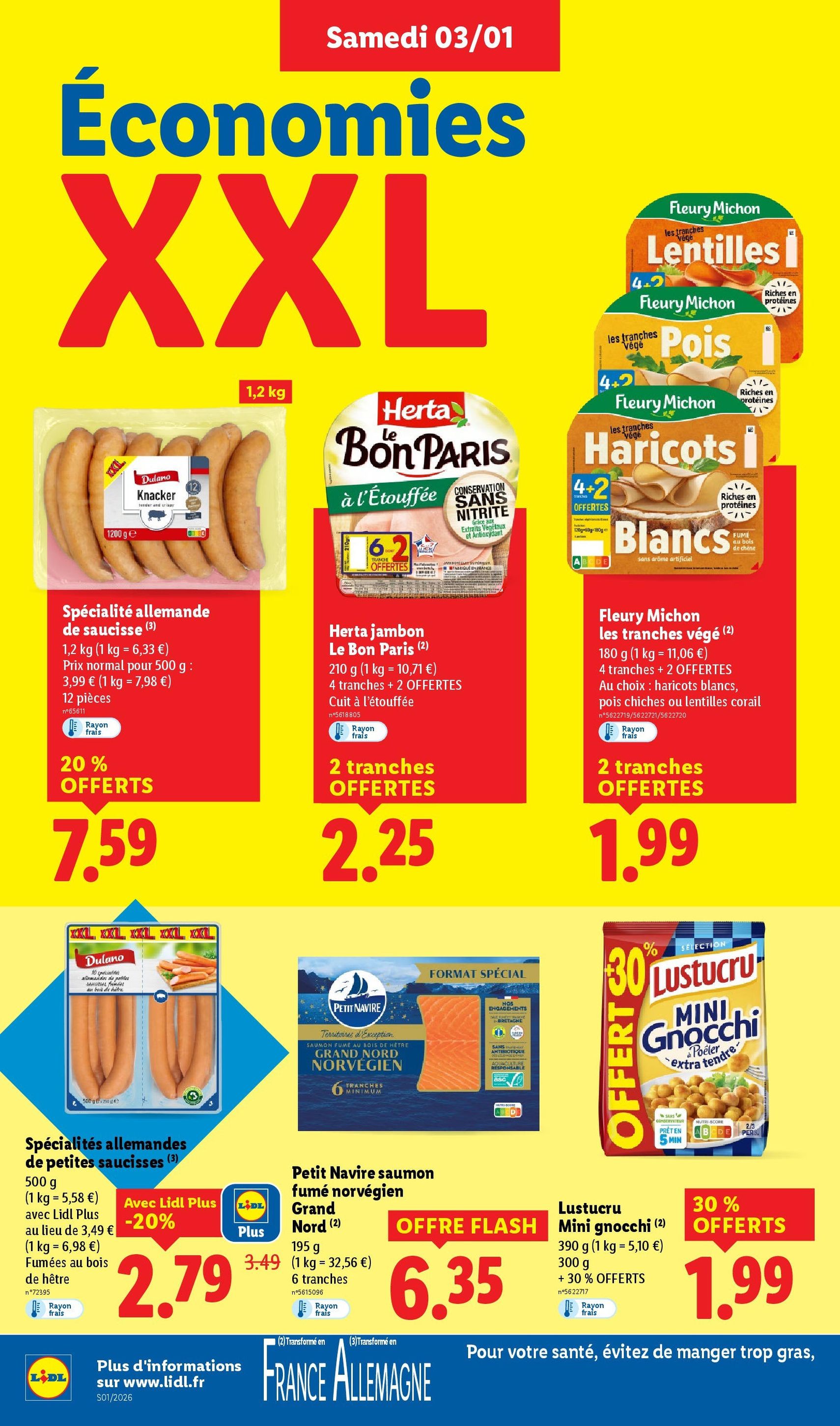 LIDL catalogue semaine 1 - brochure valable à partir du 03/01/2026, page 16 sur 77