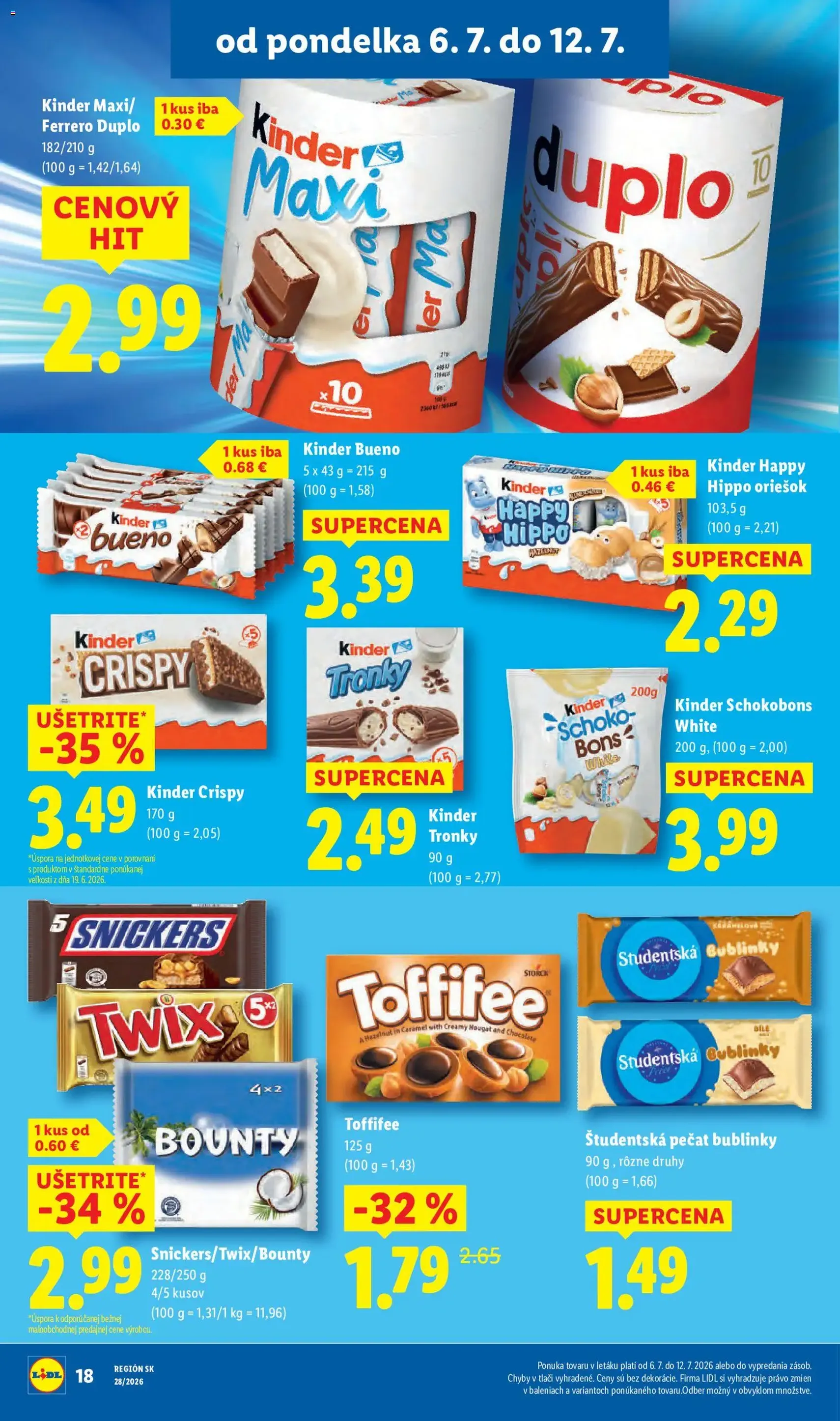 Lidl leták - platný leták od 06.07.2026 strana 28 z 109