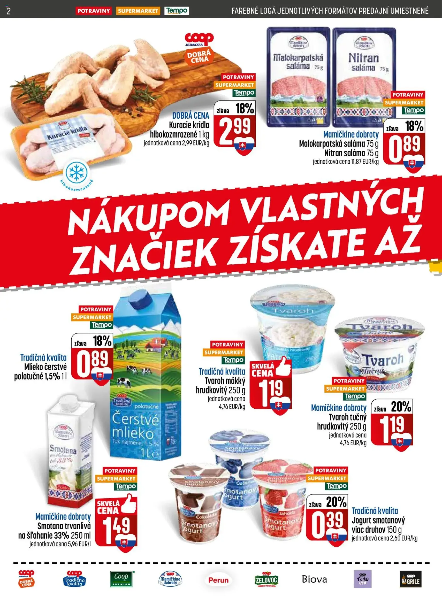 COOP Jednota leták - platný leták od 19.02.2026 strana 2 z 28