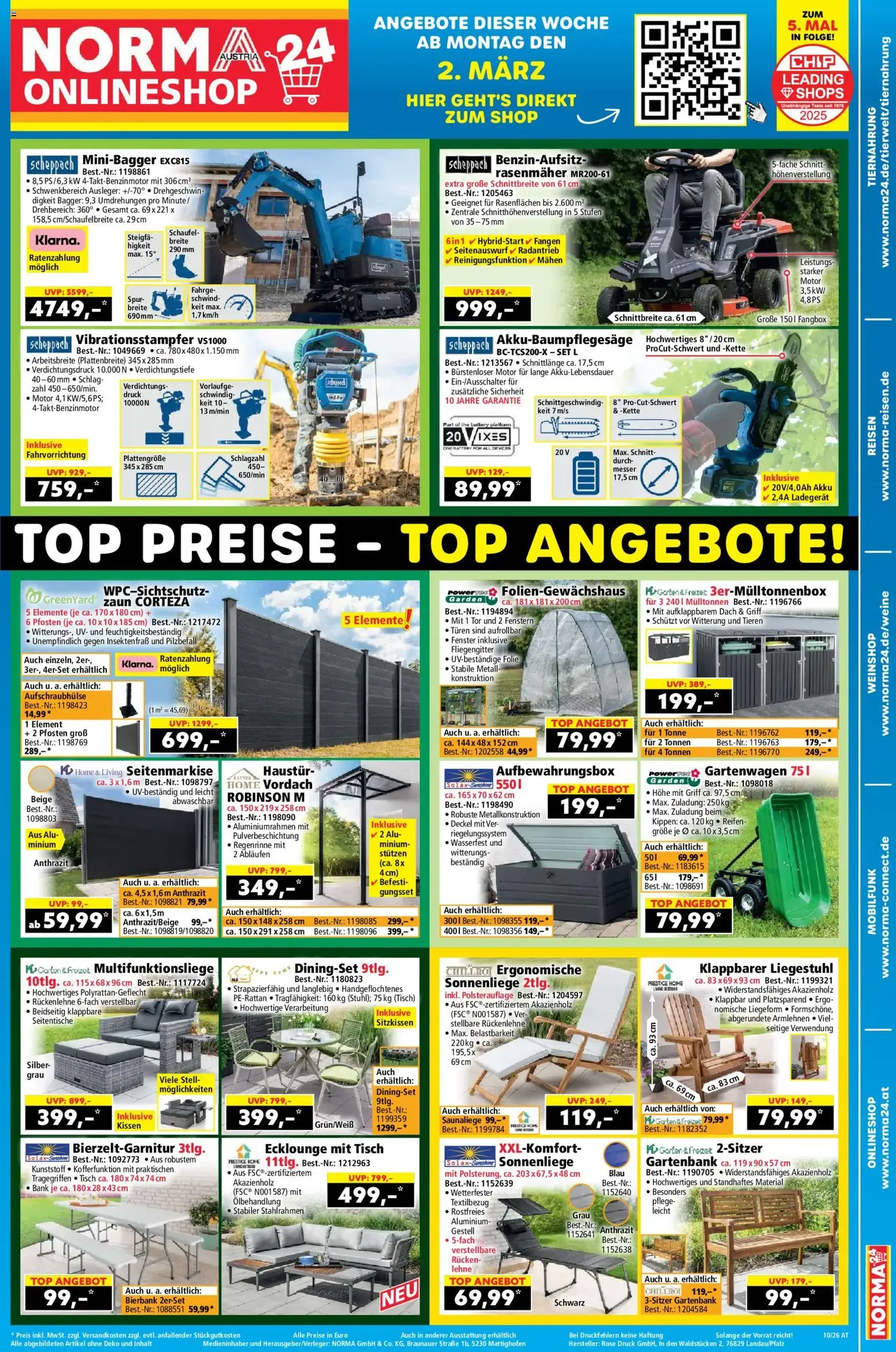 Norma Flugblatt - Gültiger Prospekt ab 02.03.2026, Seite 19 von insgesamt 20