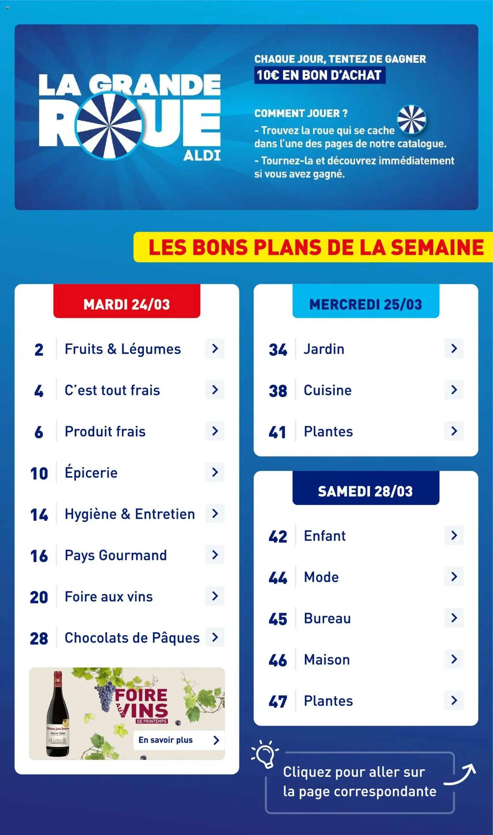 Aldi - Catalogue de la semaine 13 - brochure valable à partir du 24/03/2026, page 5 sur 53