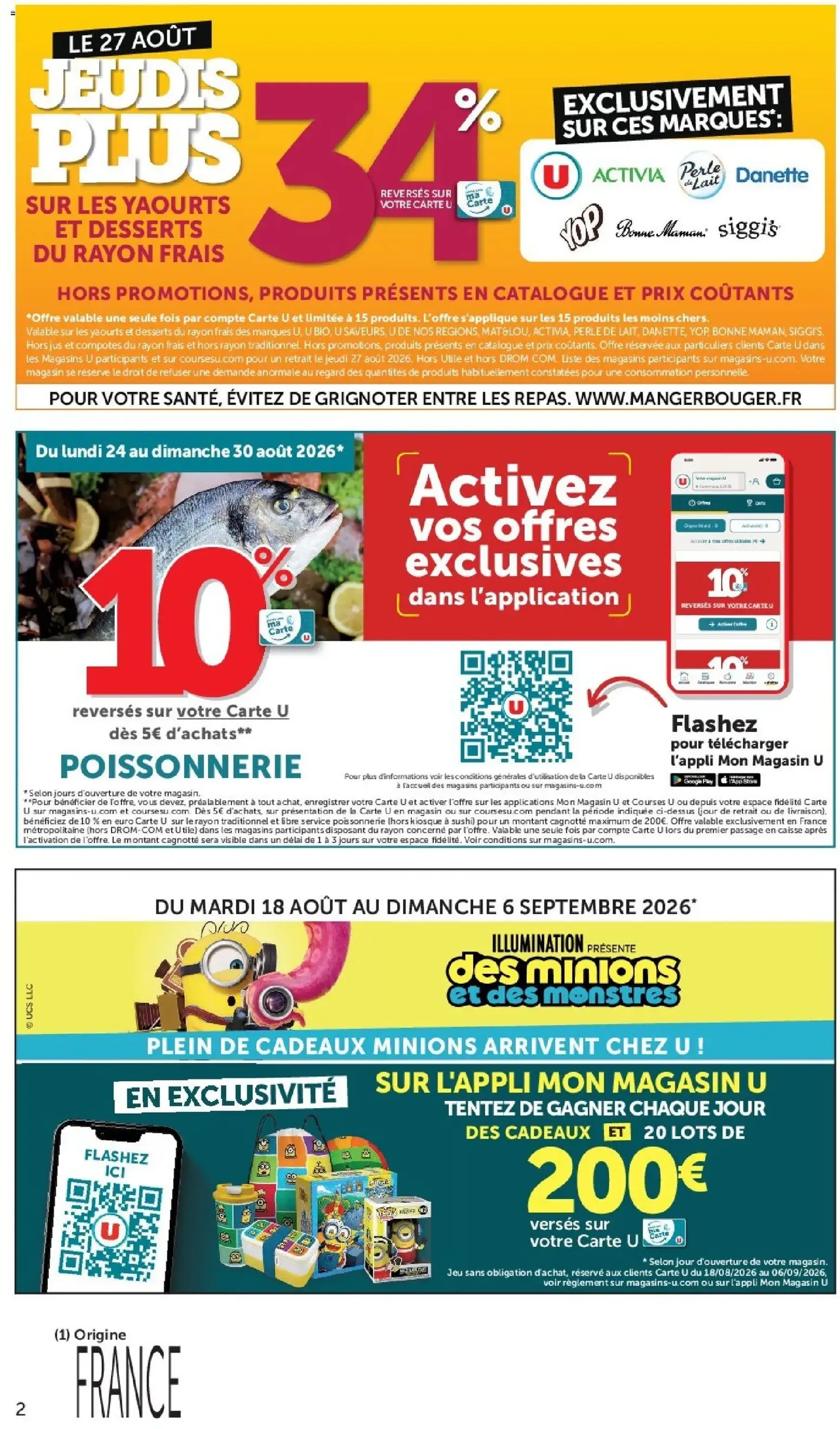 U Express catalogue - brochure valable à partir du 25/08/2026, page 2 sur 16