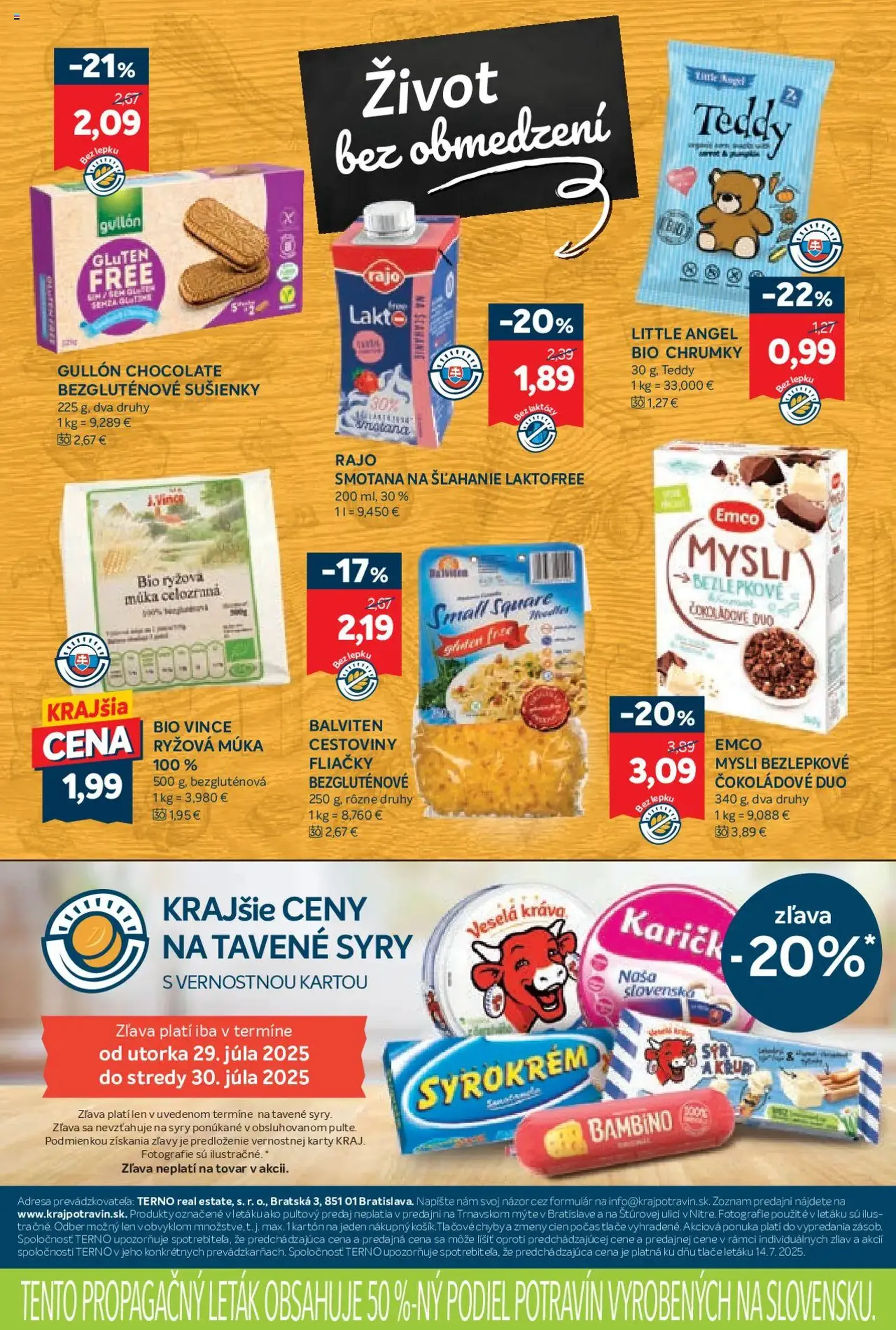 Kraj leták - platný leták od 24.07.2025 strana 14 z 15 Kraj leták - platný leták od 24.07.2025 strana 14 z 15