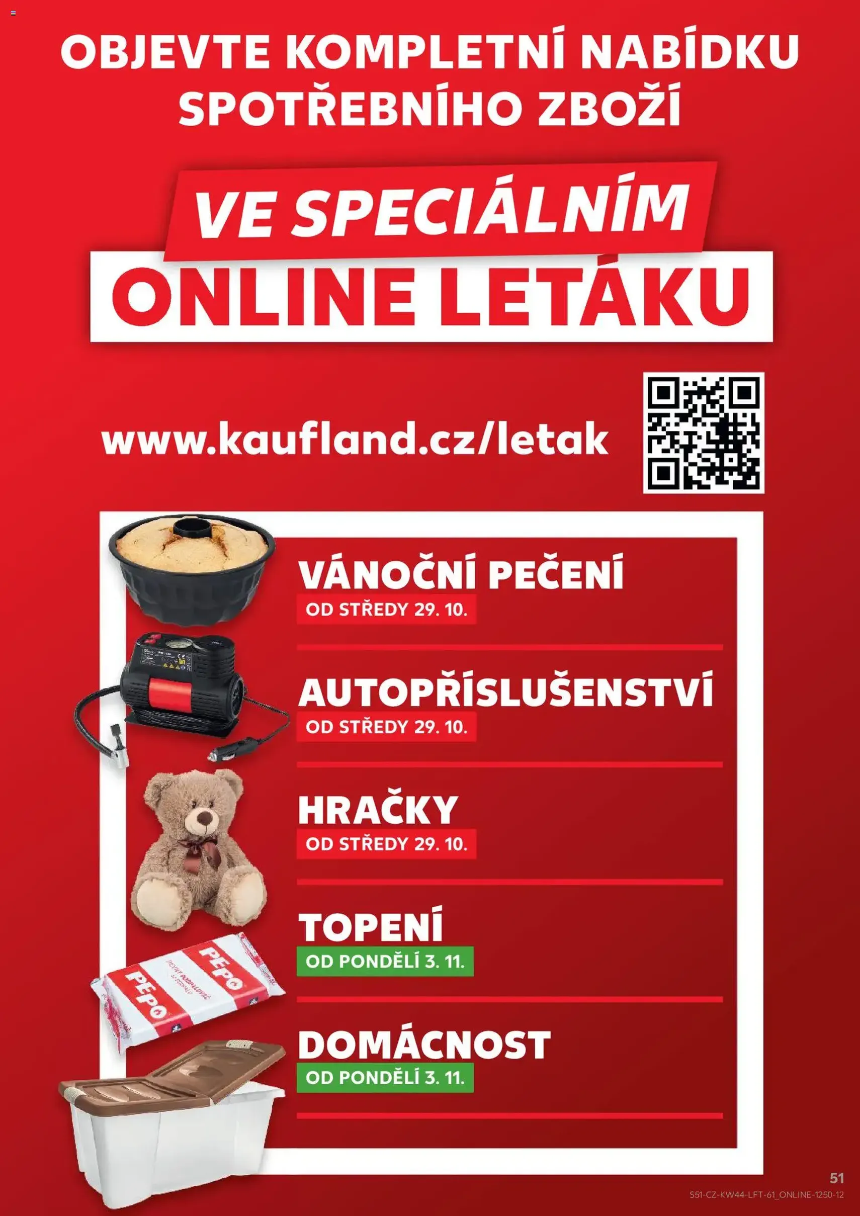 Kaufland leták - platný leták od 29.10.2025 strana 51 z 60