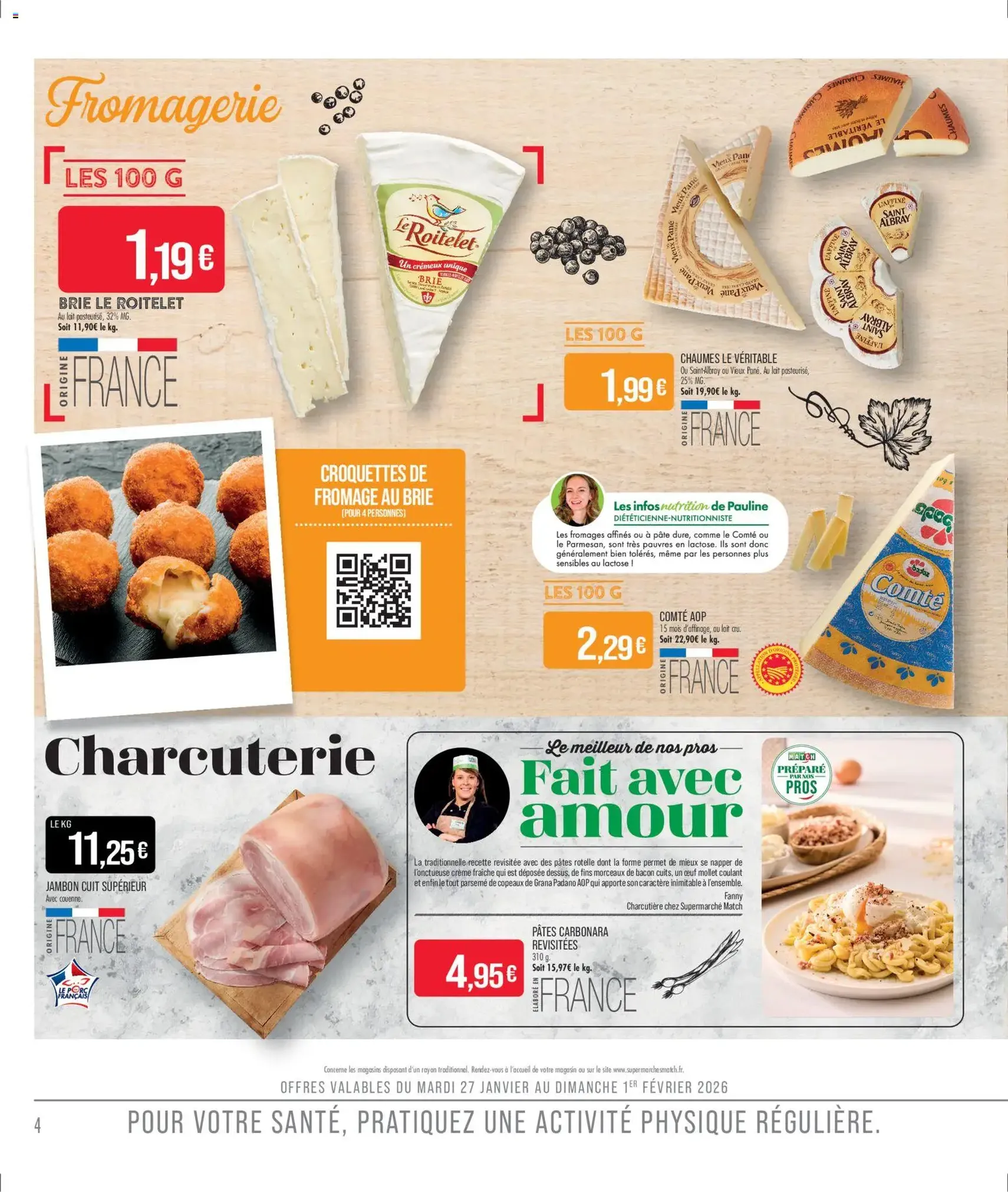 Match Supermarché catalogue - brochure valable à partir du 27/01/2026, page 4 sur 20