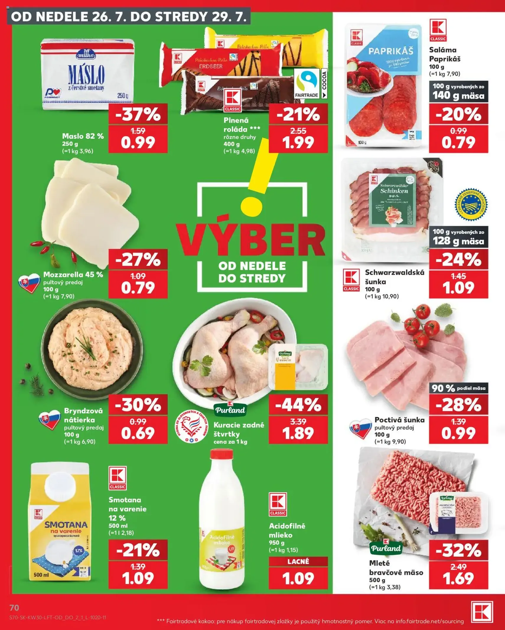 Kaufland leták - platný leták od 23.07.2026 strana 70 z 74