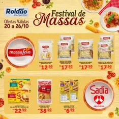 Roldão - Ofertas Festival de Massas - pré-visualização do folheto, válido a partir de 20/10/2025