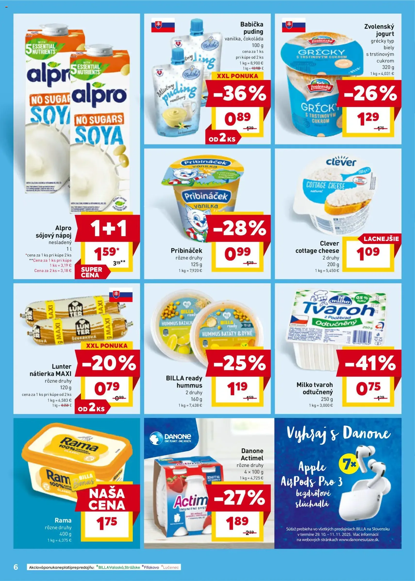 Billa leták - platný leták od 05.11.2025 strana 6 z 20