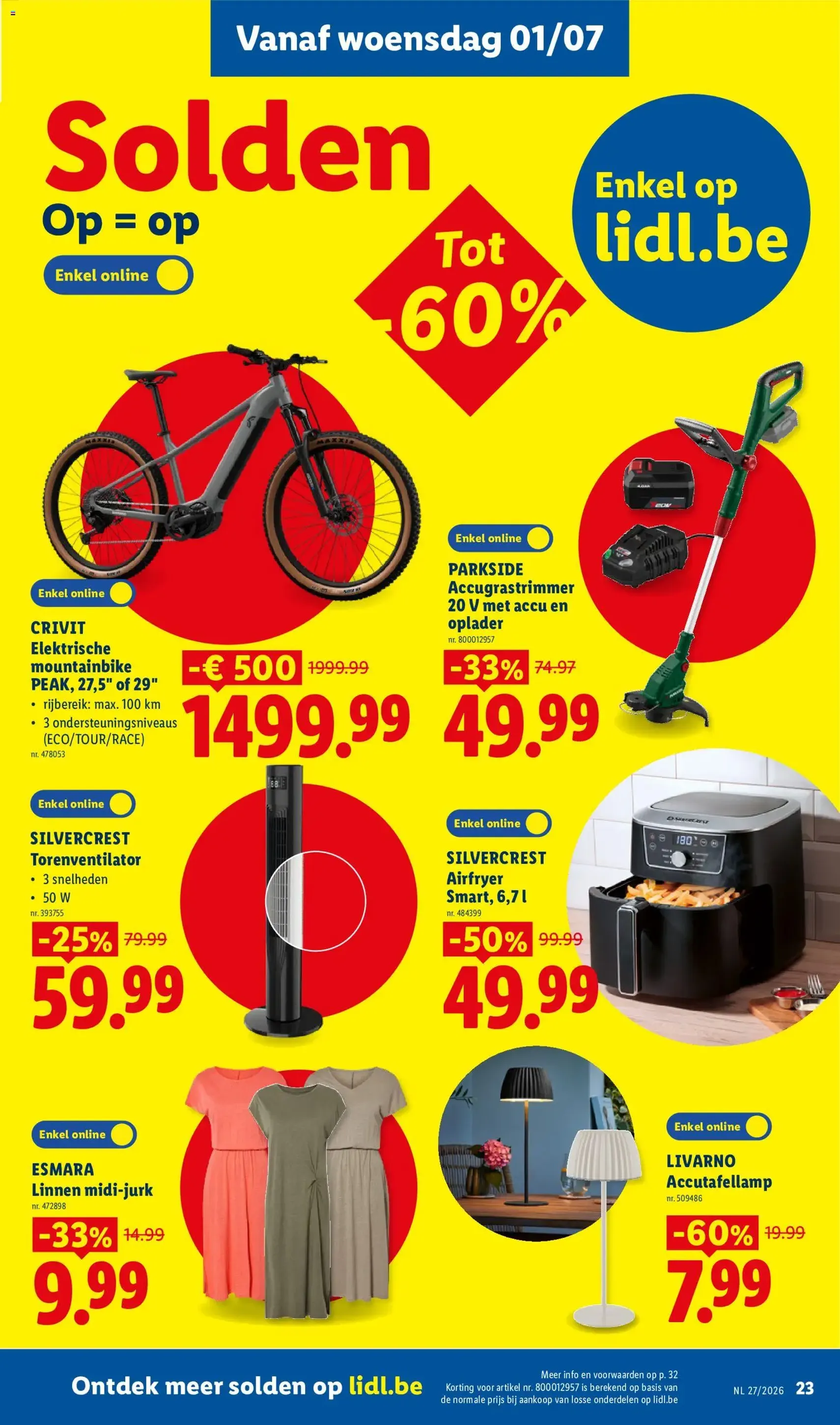 Lidl Folder week 27 - geldige folder vanaf 29/06/2026 pagina 23 van 32