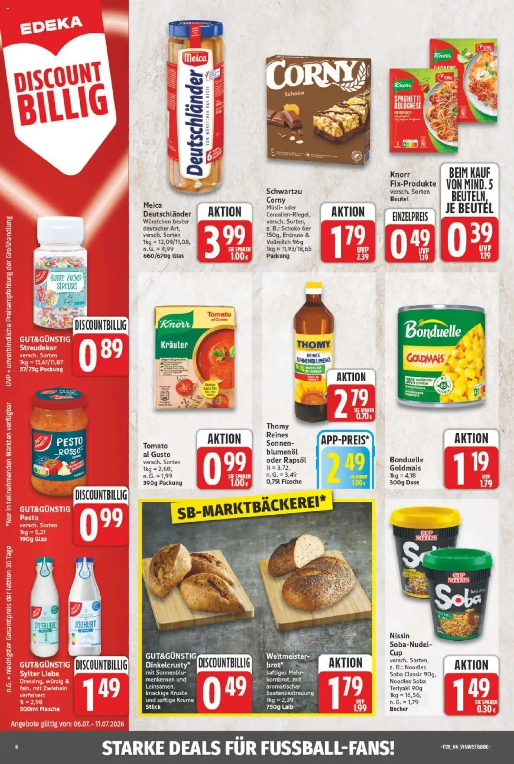 NP Discount Prospekt - Gültiger Prospekt ab 06.07.2026, Seite 6 von insgesamt 15