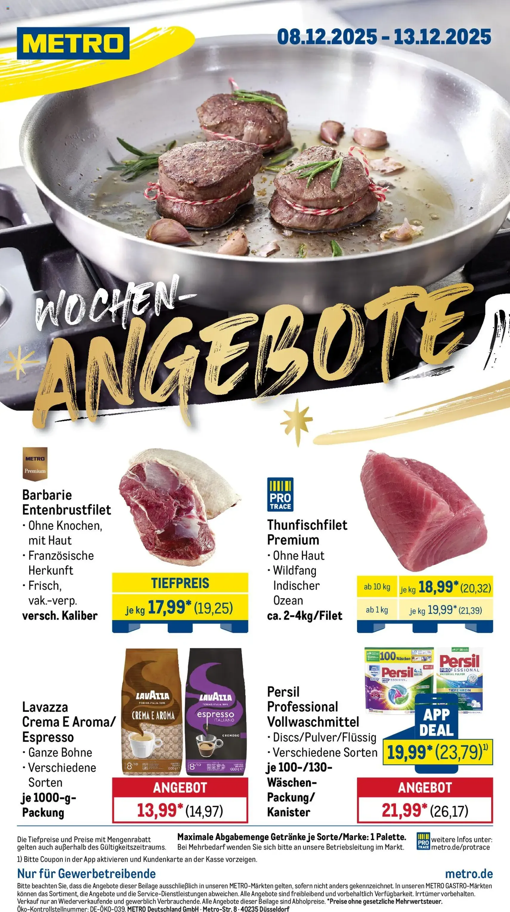 Metro Prospekt - Gültiger Prospekt ab 08.12.2025, Seite 1 von insgesamt 28