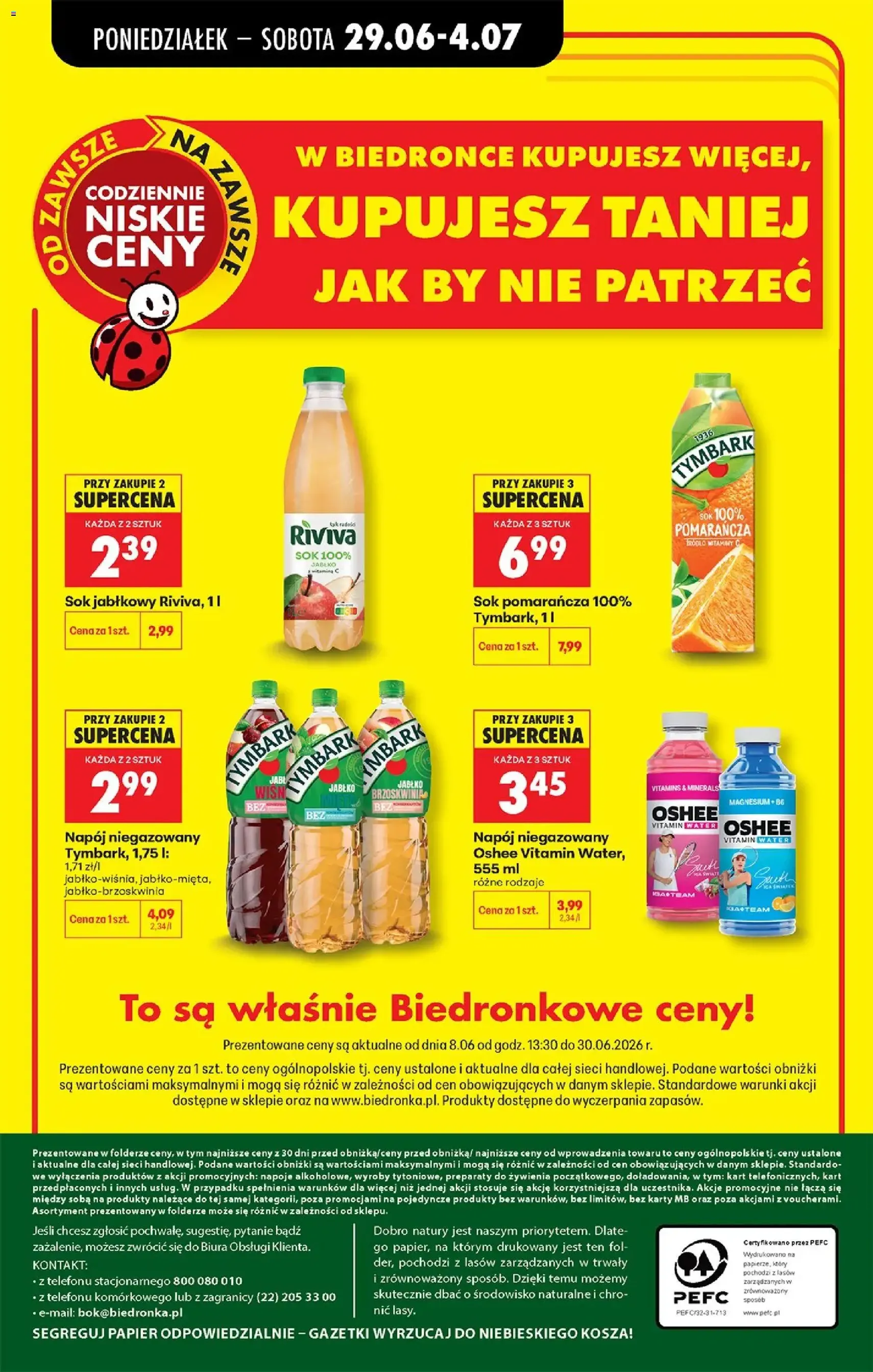 Biedronka gazetka od poniedziałku - ważny gazetka od 29.06.2026 strona 83 z 84
