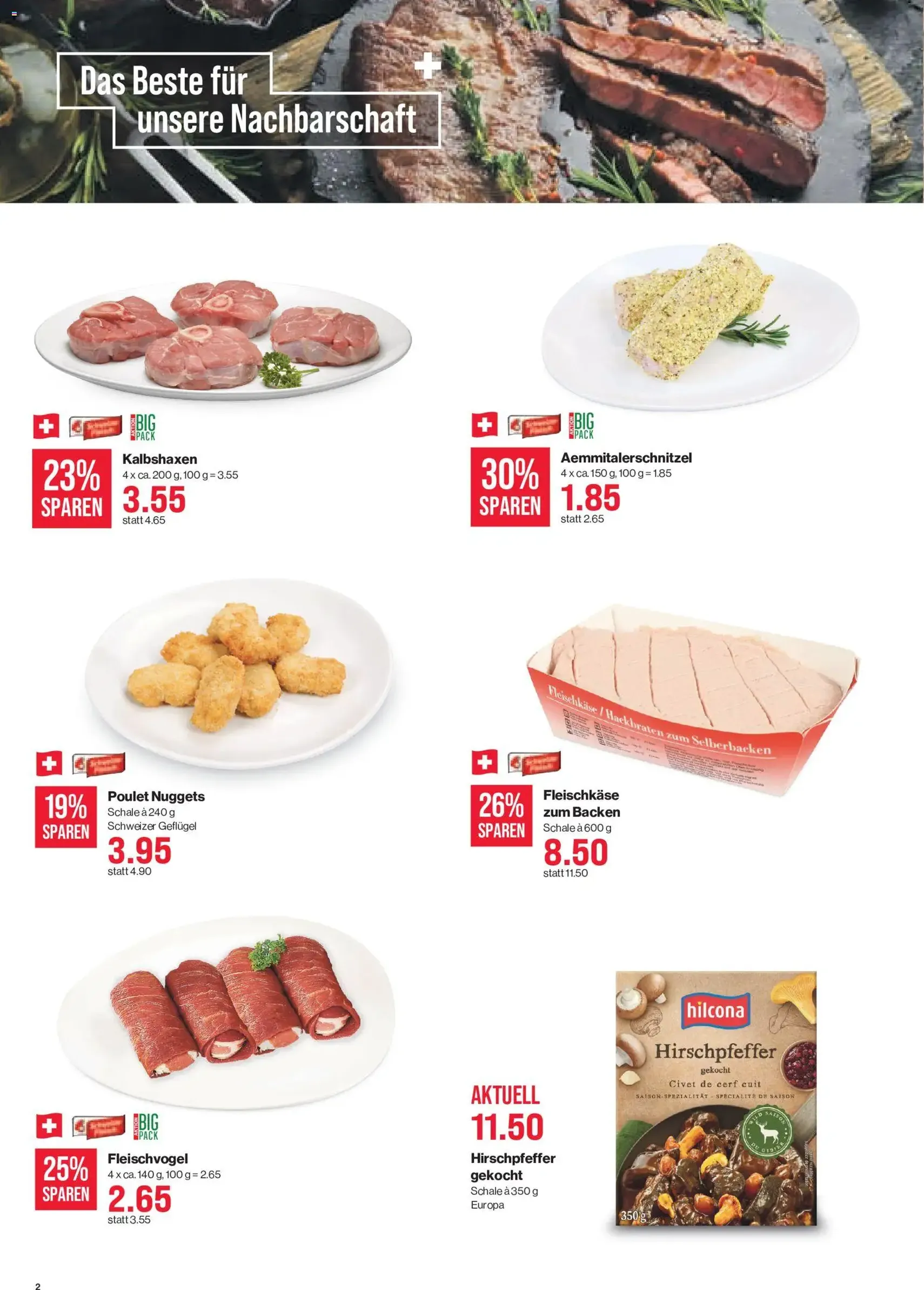 SPAR aktionen - Gültiger Prospekt ab 08.10.2026, Seite 2 von insgesamt 17