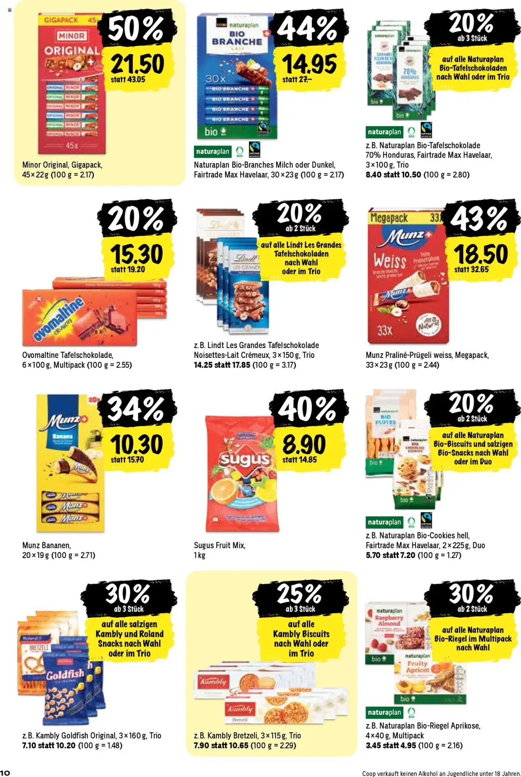Coop Aktionen - Gültiger Prospekt ab 28.08.2025, Seite 10 von insgesamt 24 Coop Aktionen - Gültiger Prospekt ab 28.08.2025, Seite 10 von insgesamt 24